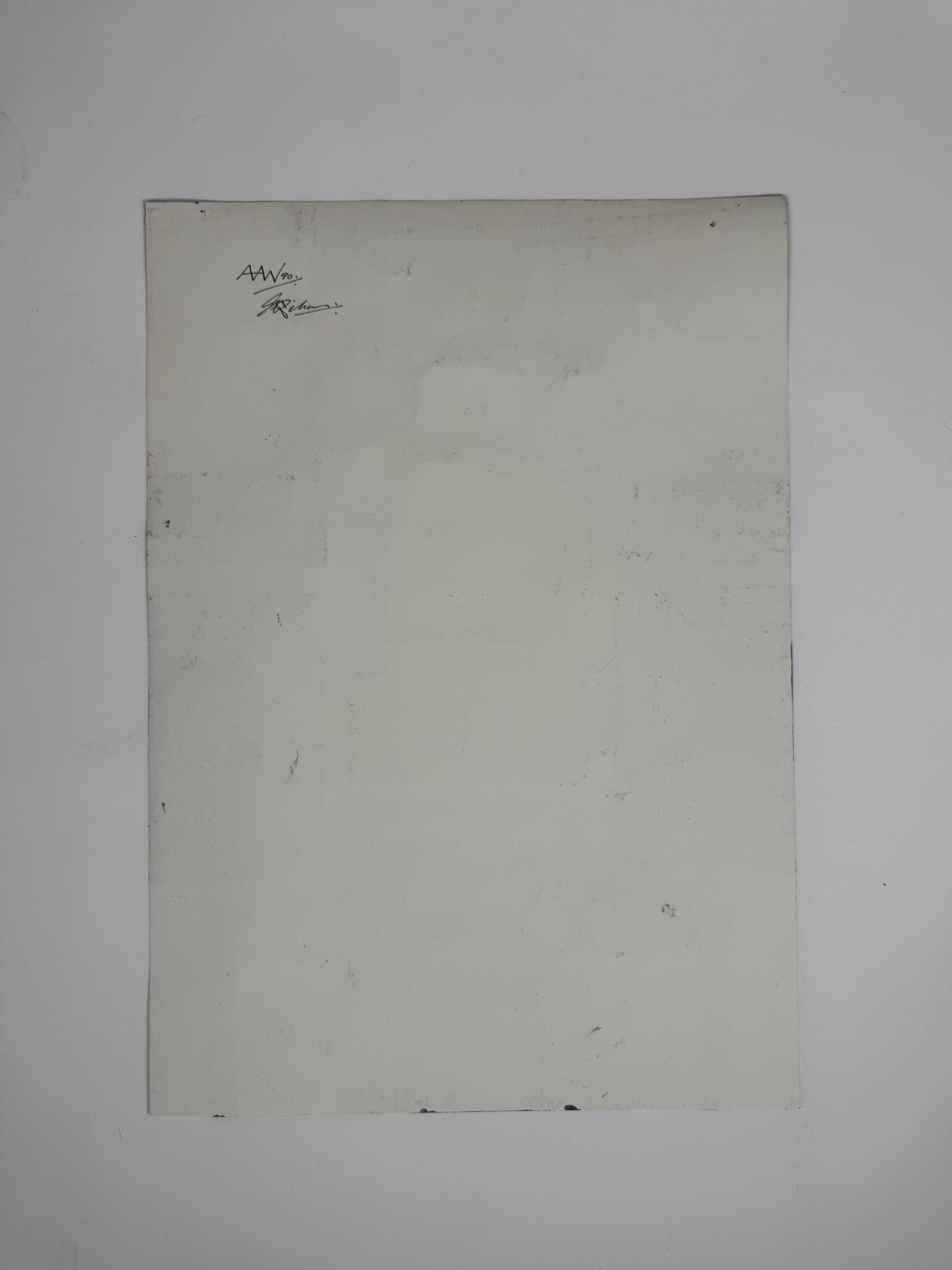Monochromatic Original Artwork No.309 - ARTHUR ALLAN WILSON, Scottish | 1944-2024