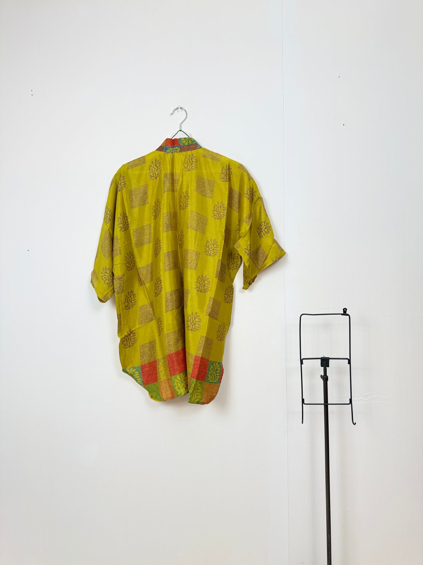 Vintage Saree Silk Trousers & Shirt Co-ordinated Set