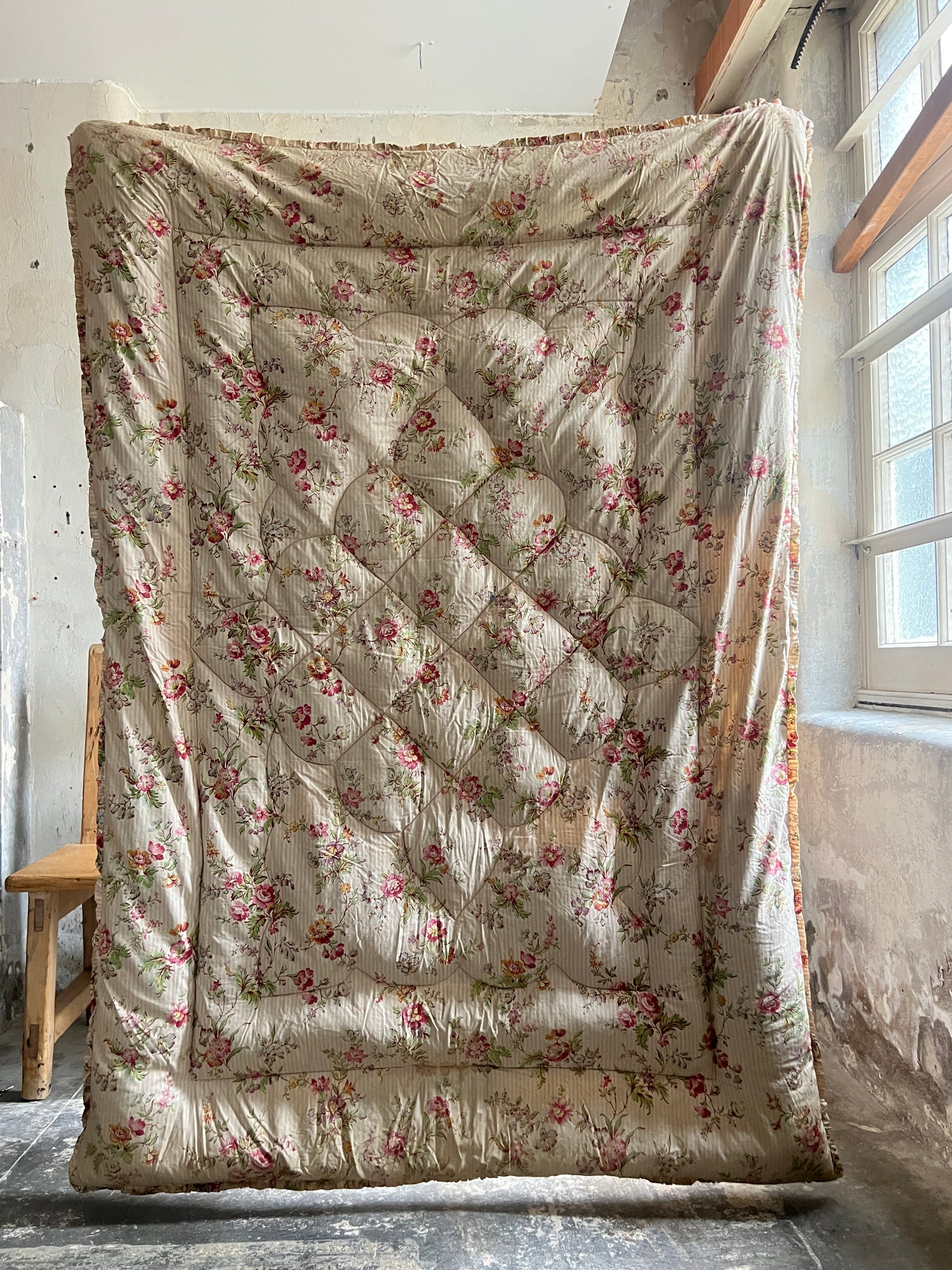 A 1930's Duck Feather Eiderdown