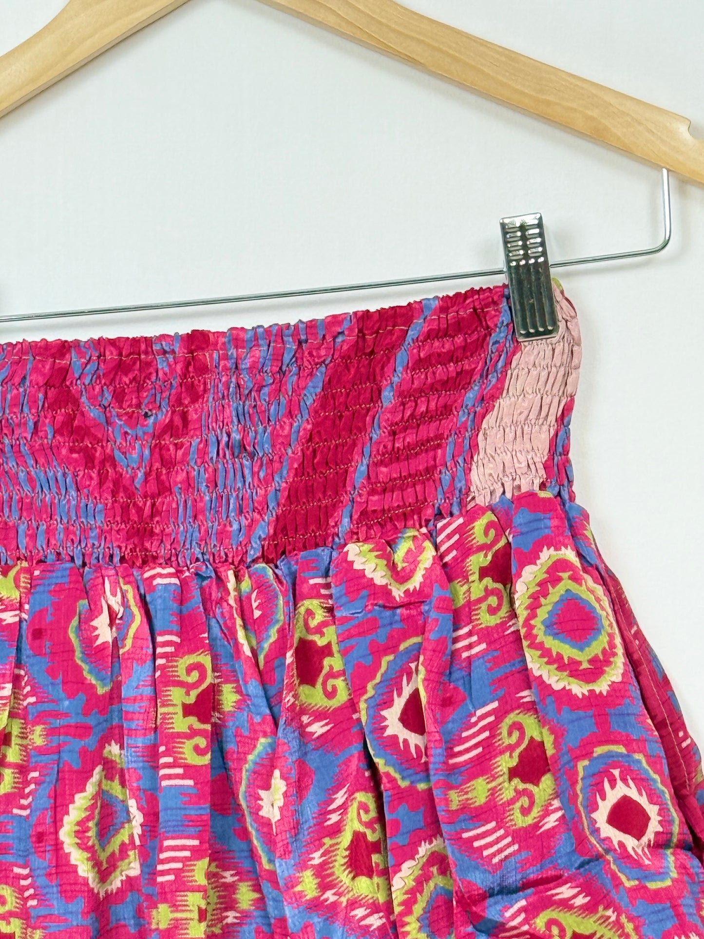 Vintage Saree Silk Trousers & Shirt Co-ordinated Set
