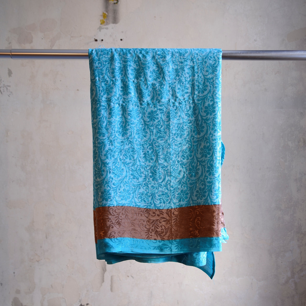 Vintage Pure Silk Saree Fabric