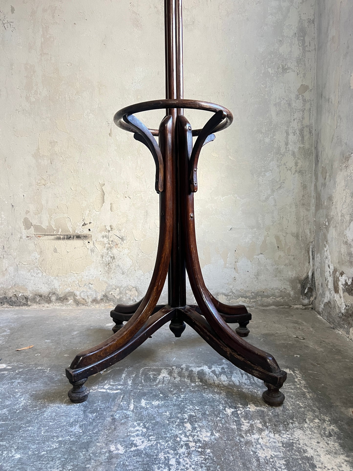 A Large late 19thC Bentwood Beech Hat and Coat Stand by Jacob & Josef Kohn of Vienna.
