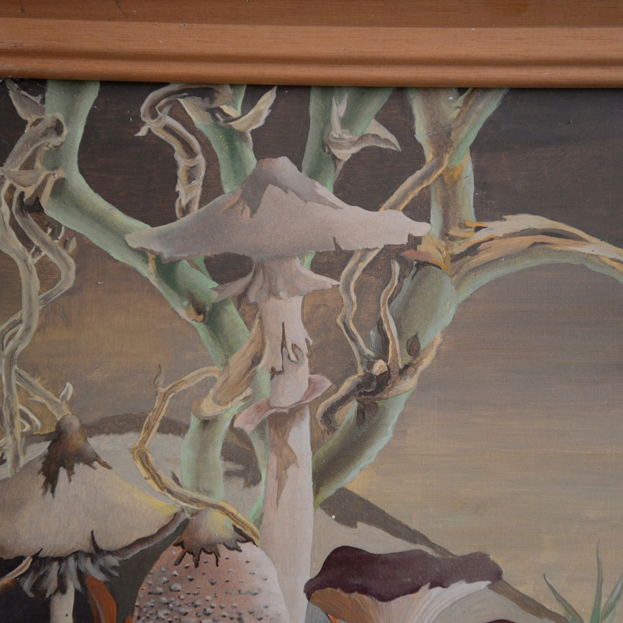 Moderne Surrealistisch Waterlandschap / Jan de Veen, (1983)