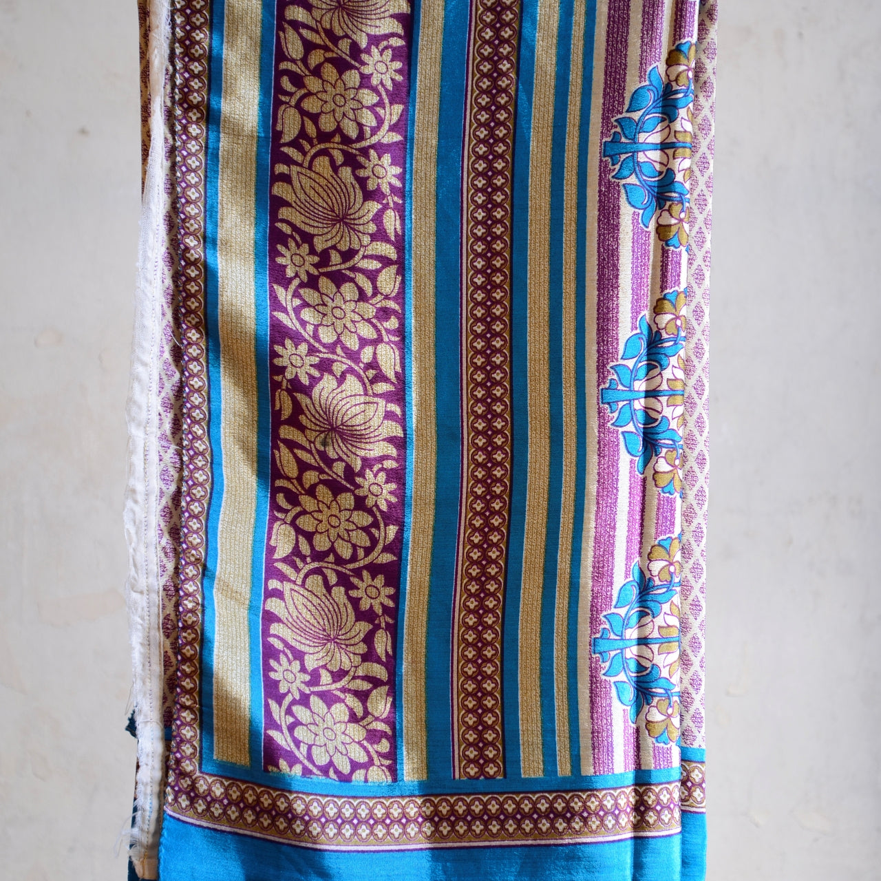 Vintage Pure Silk Saree Fabric