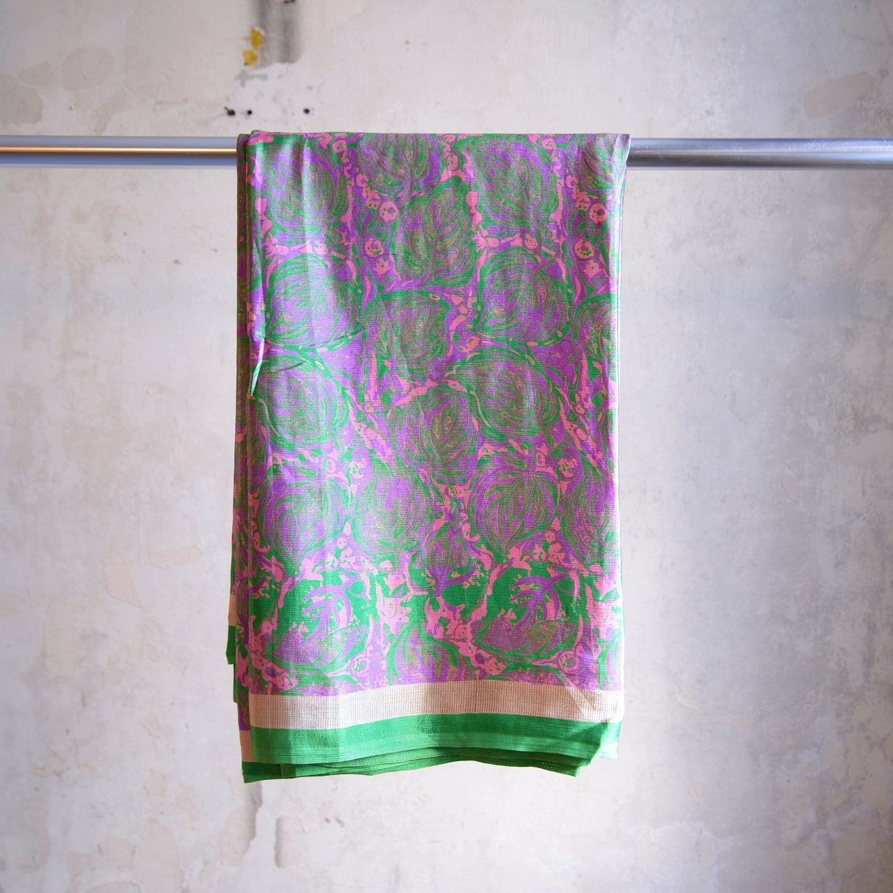 Vintage Pure Silk Saree Fabric