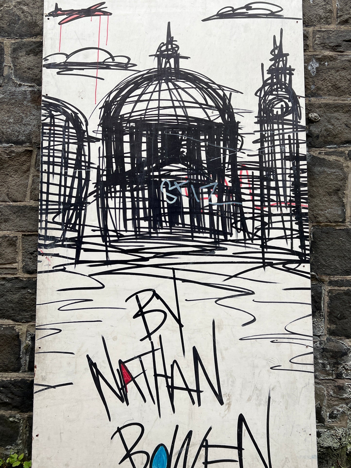 Nathan Bowen Street Art Board | St Paul’s Signed
