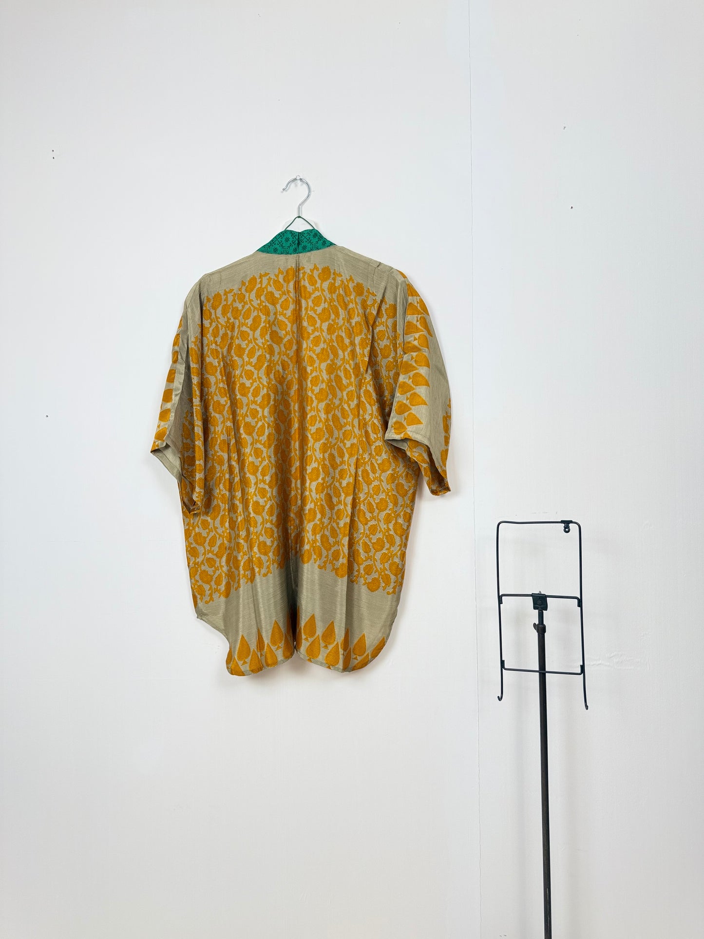 Vintage Saree Silk Trousers & Shirt Co-ordinated Set
