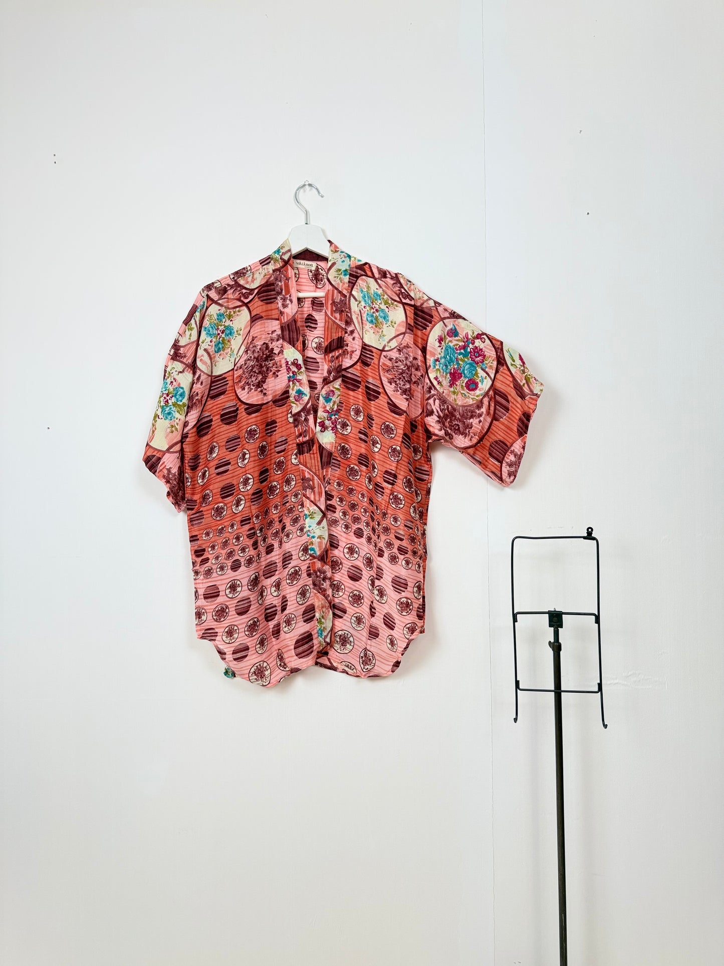 Vintage Saree Silk Trousers & Shirt Co-ordinated Set
