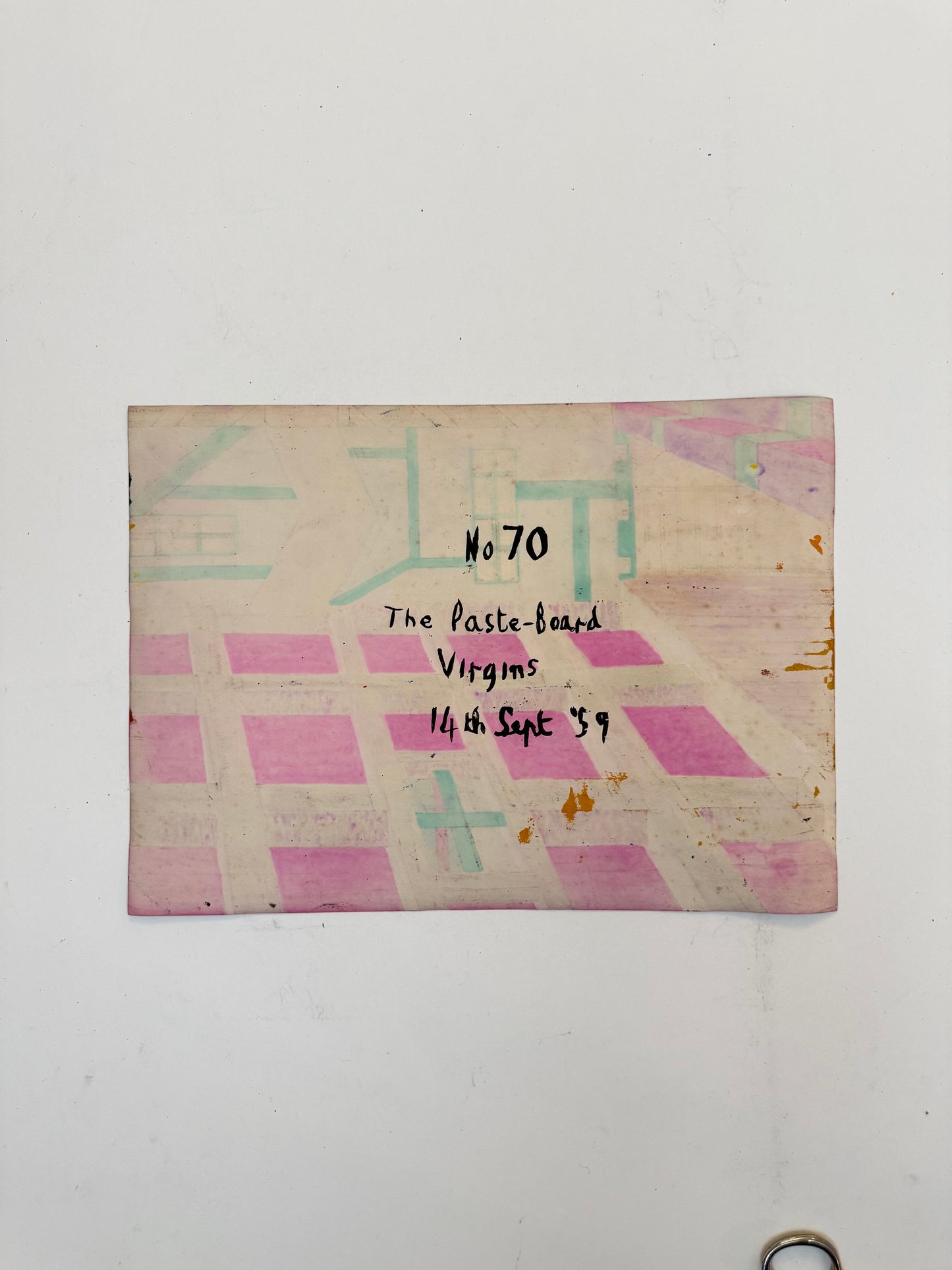No. 70 The Paste-Board Virgins - PETER CROTTY, British | 1943-present