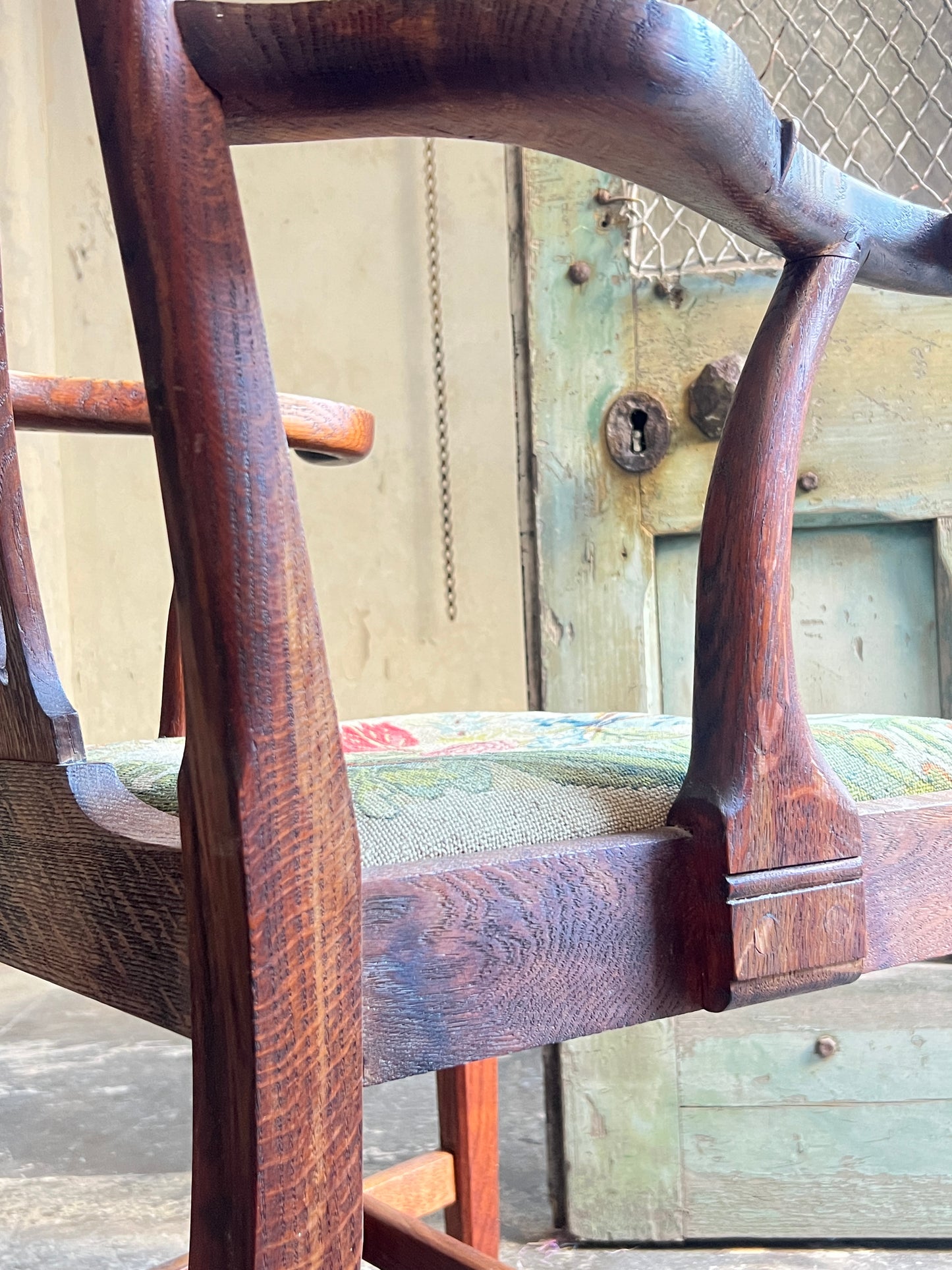 A Scottish Robert Lorimer ‘Wheeler’ Armchair