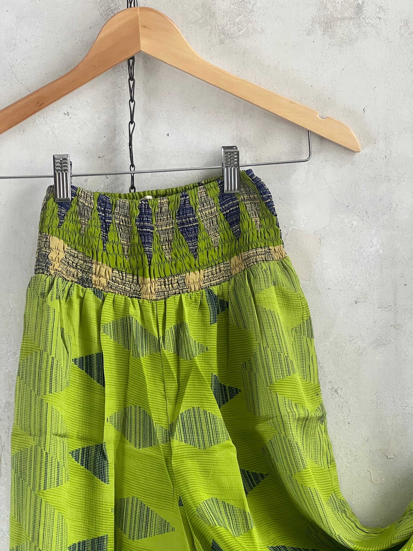 Vintage Saree Silk Trousers & Shirt Co-ordinated Set