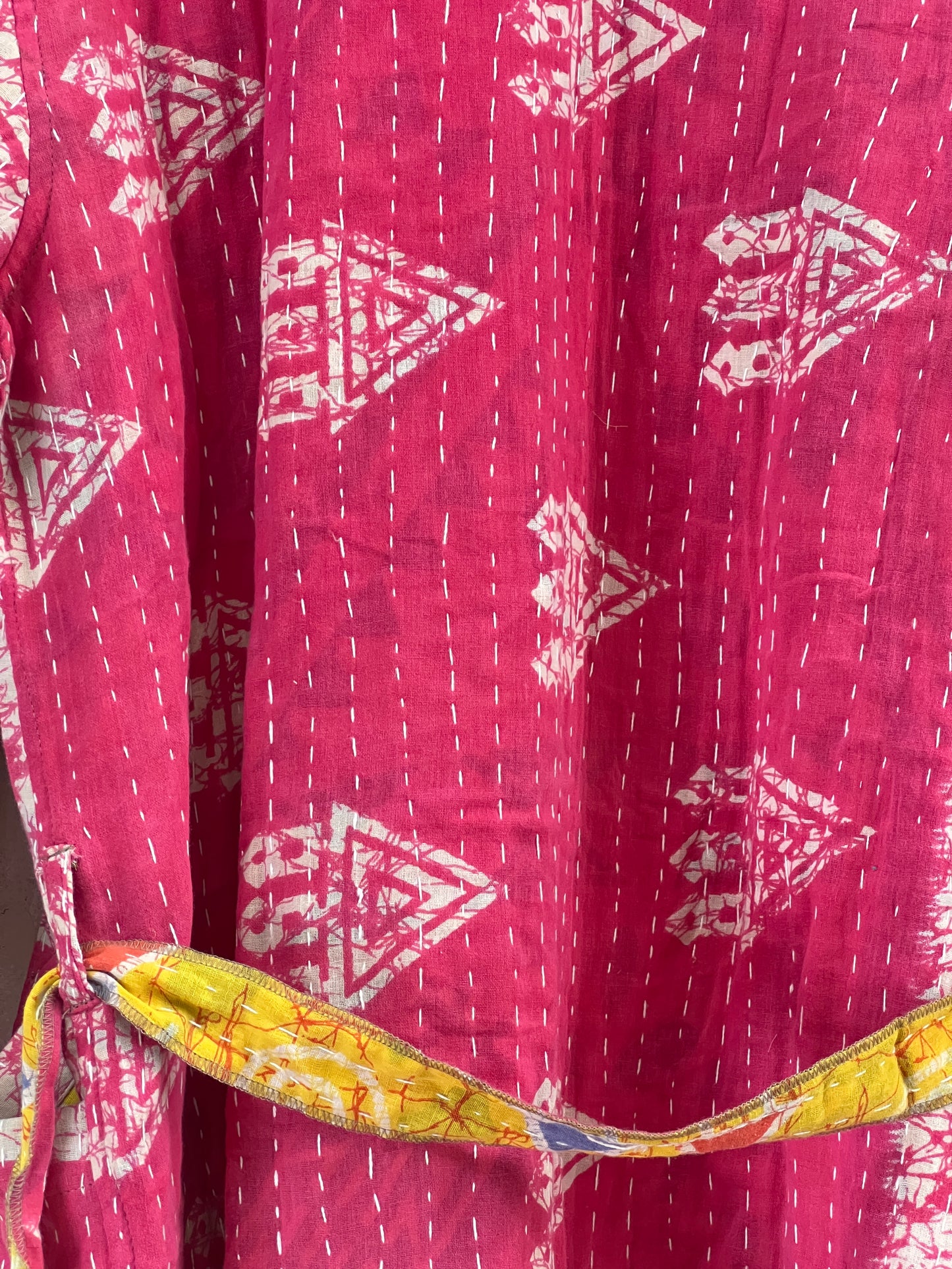Vintage Cotton Kantha Relaxed Jacket ~ No 17