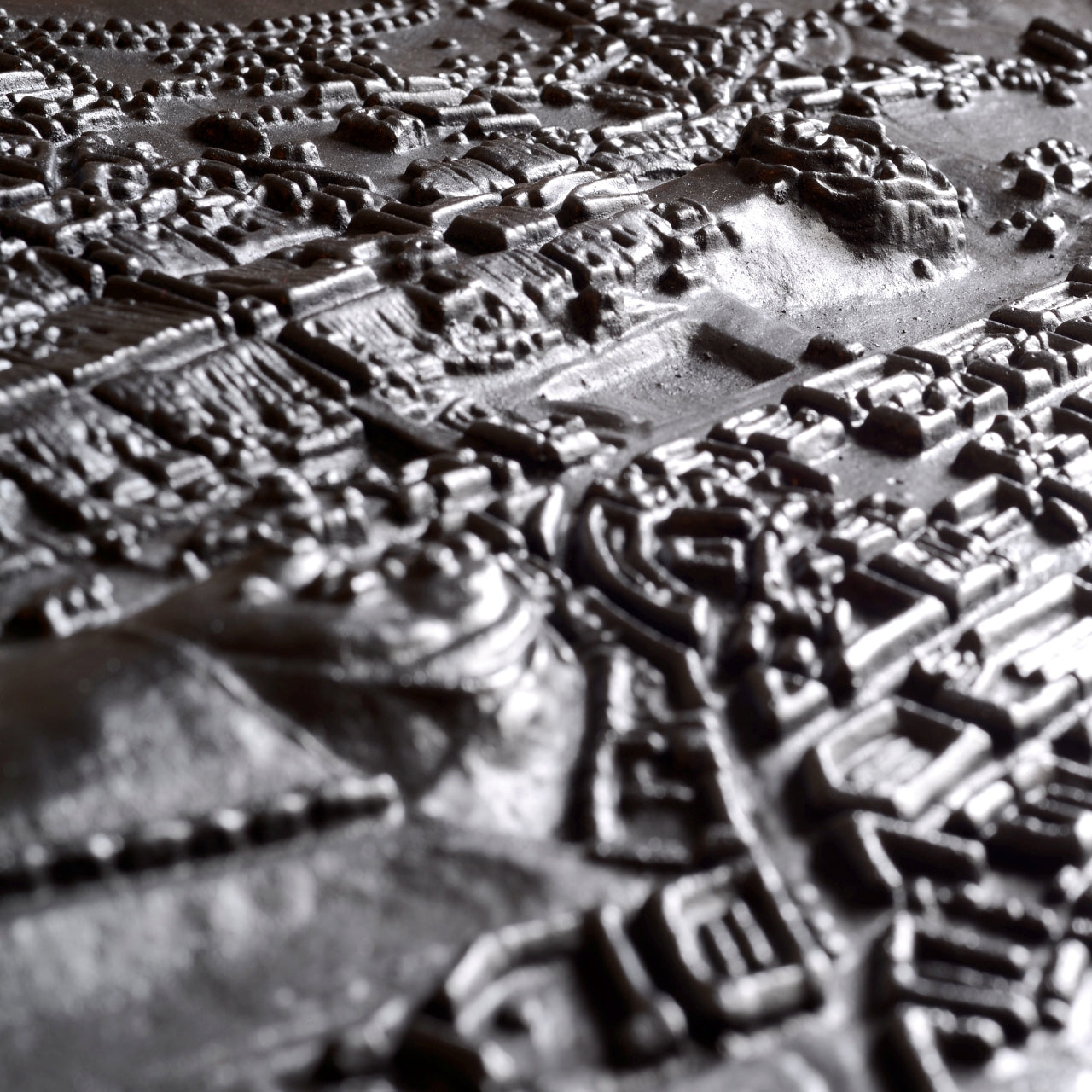 A Cast Iron Street Map of 1830s Edinburgh
