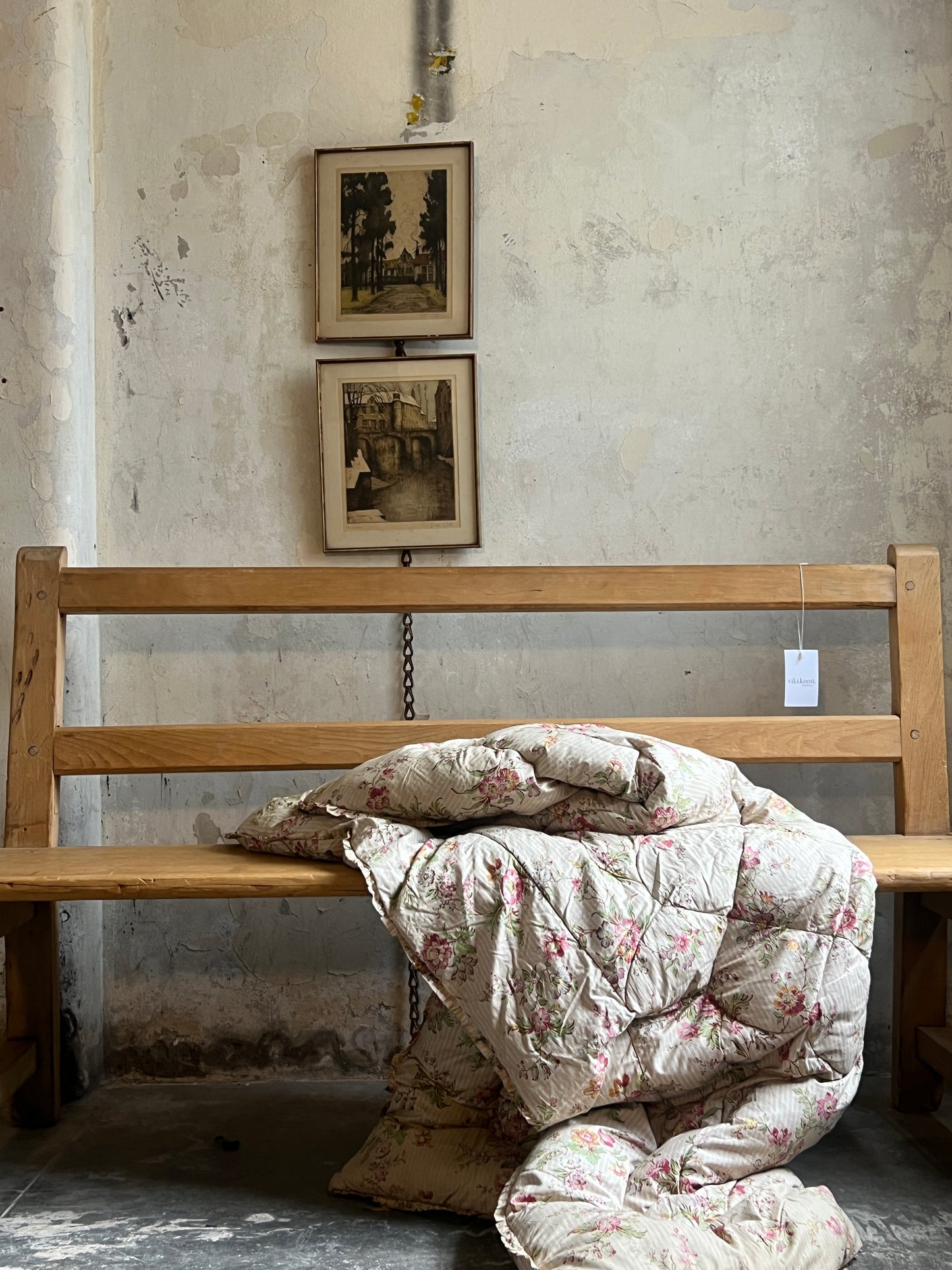 A 1930's Duck Feather Eiderdown
