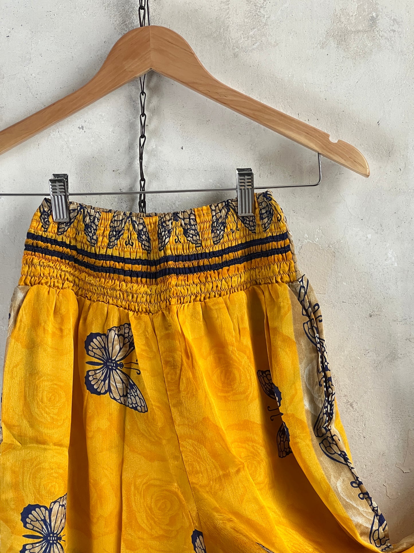 Vintage Saree Silk Trousers & Shirt Co-ordinated Set