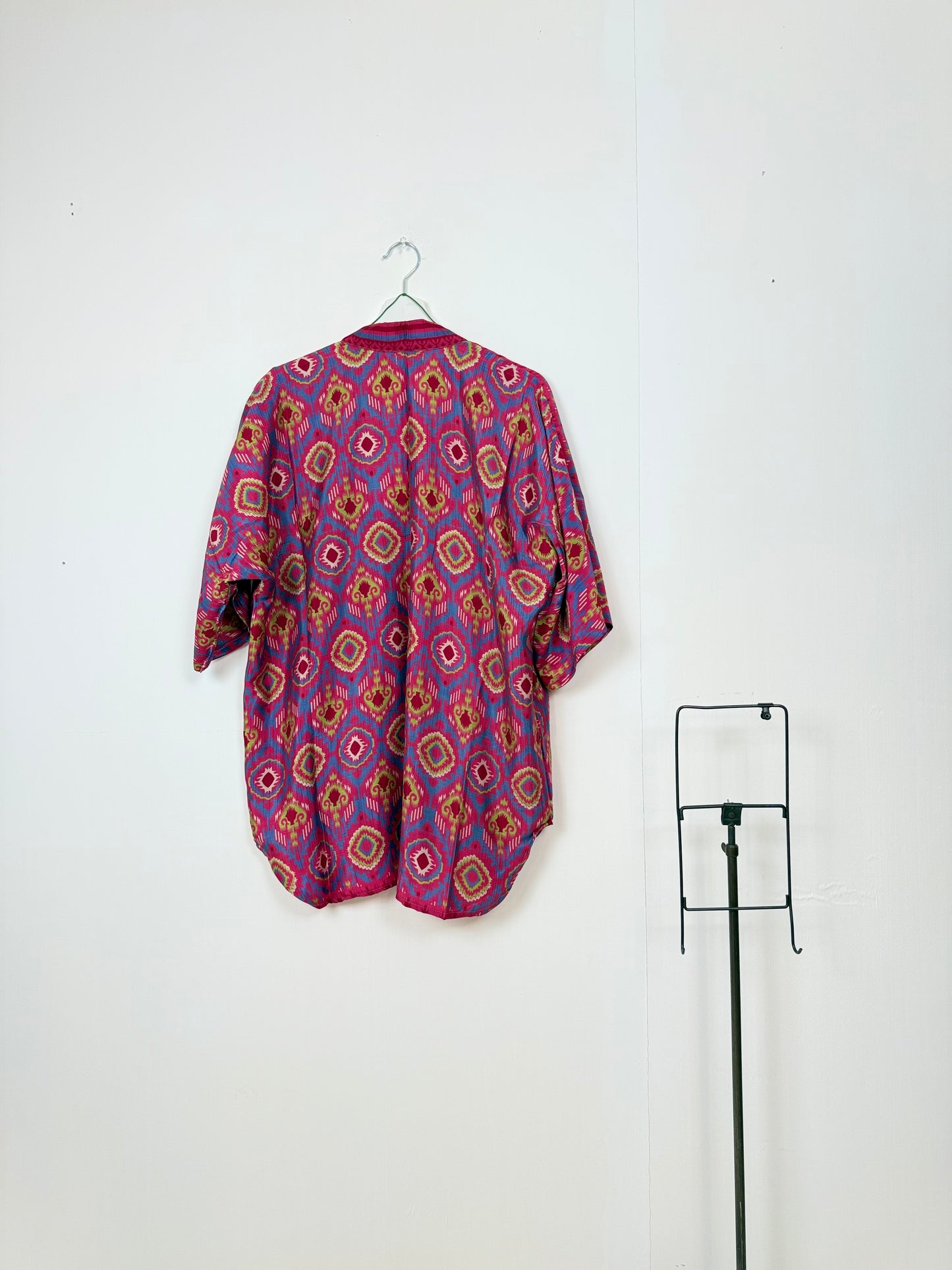 Vintage Saree Silk Trousers & Shirt Co-ordinated Set