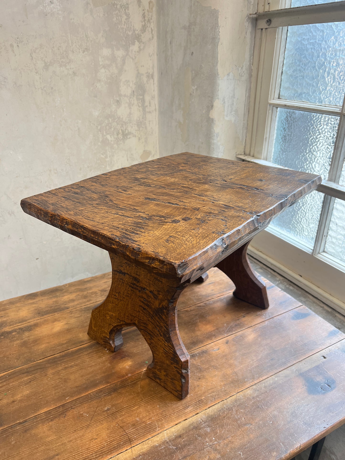 Jack Grimble of Cromer Oak Stool or Side Table