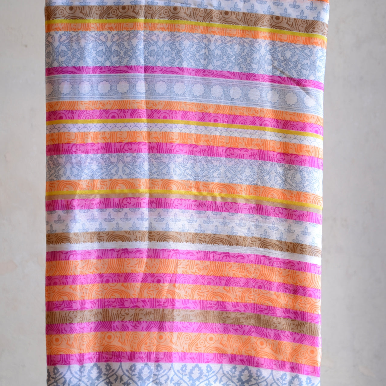 Vintage Pure Silk Saree Fabric
