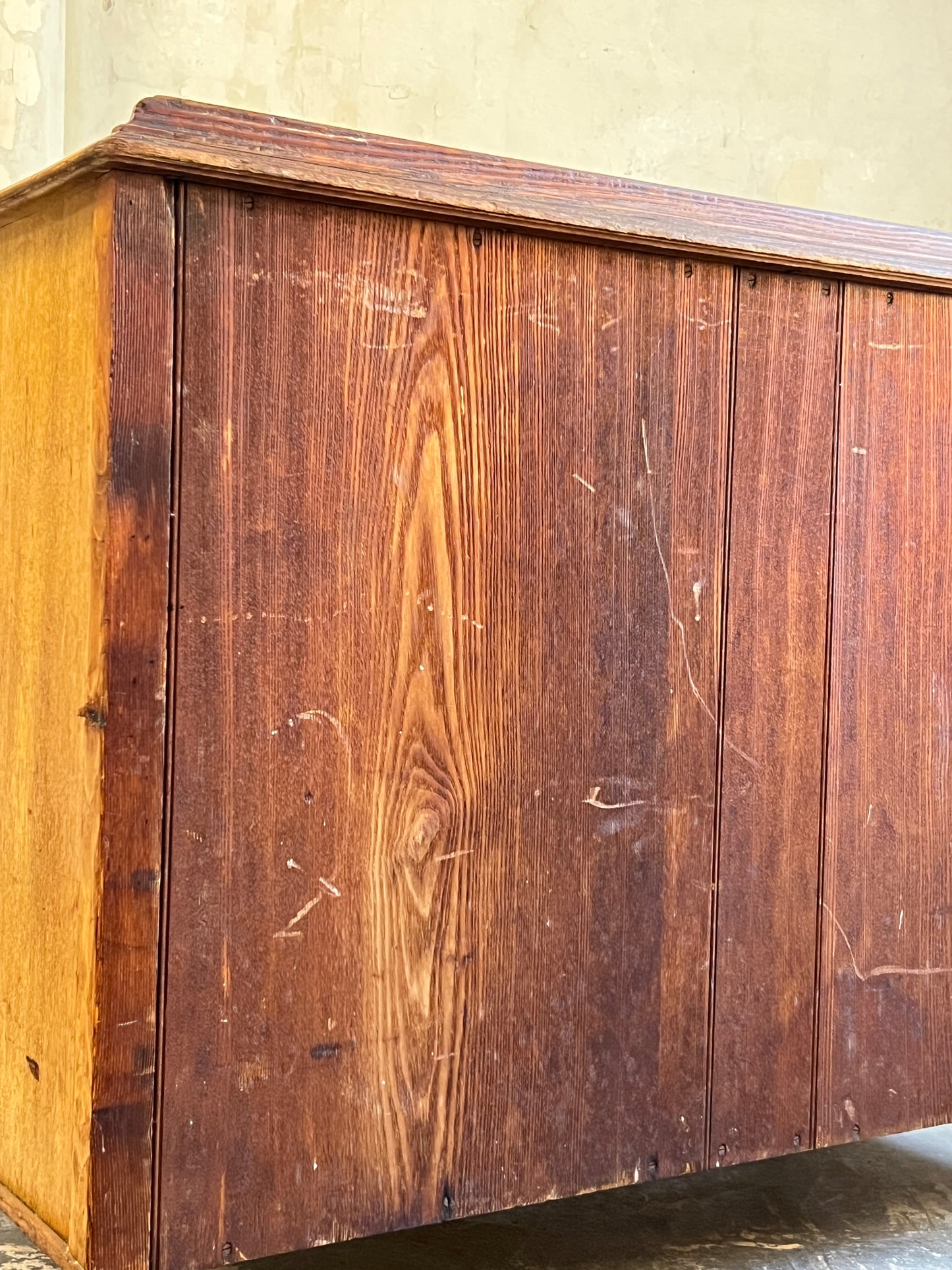 19thC Ash Chest of Drawers