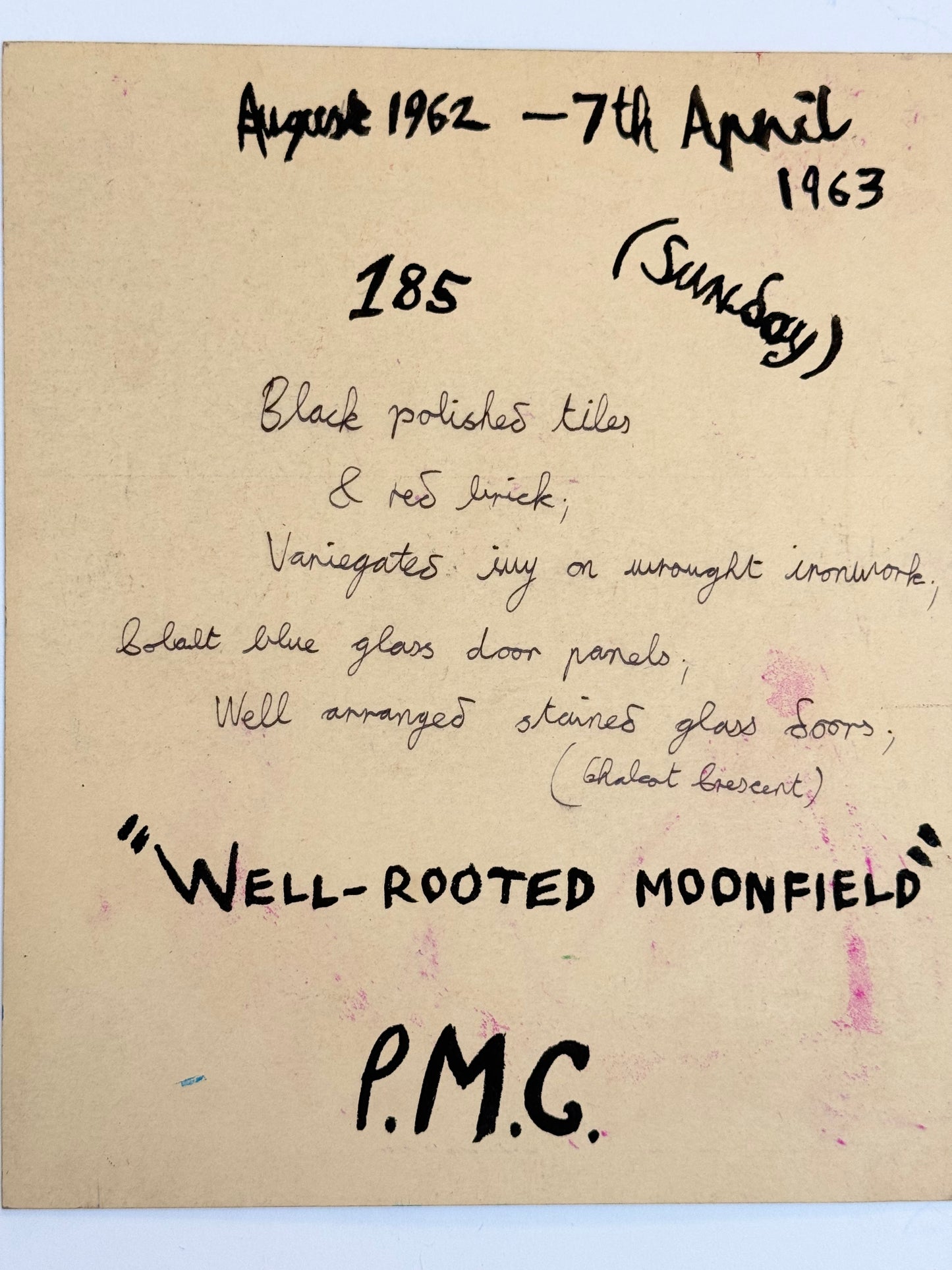 No.185 Well-Rooted Moonfield - PETER CROTTY, British | 1943-present