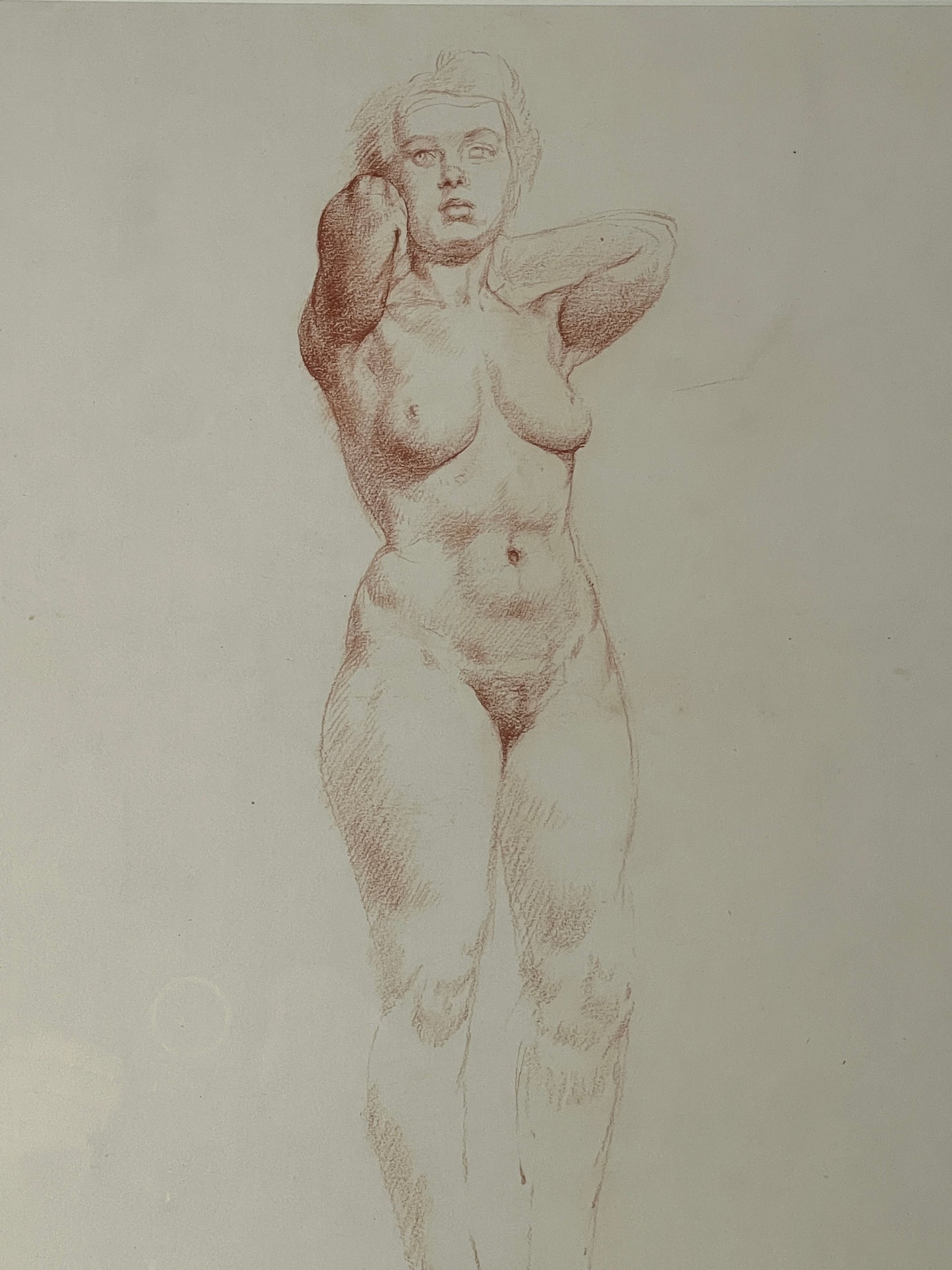 Edward G Powell (Scottish 1905-1997) - A Quartet of Female Nude Studies