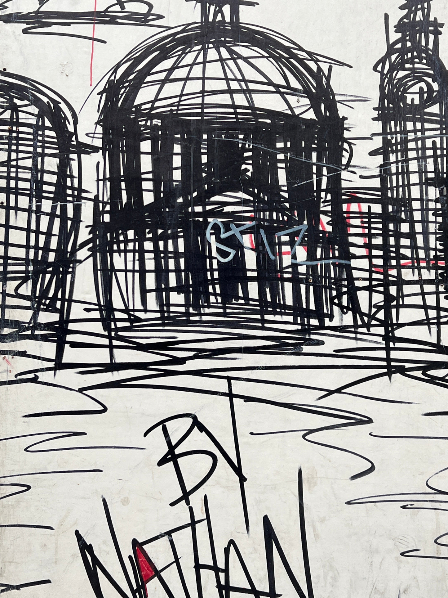 Nathan Bowen Street Art Board | St Paul’s Signed