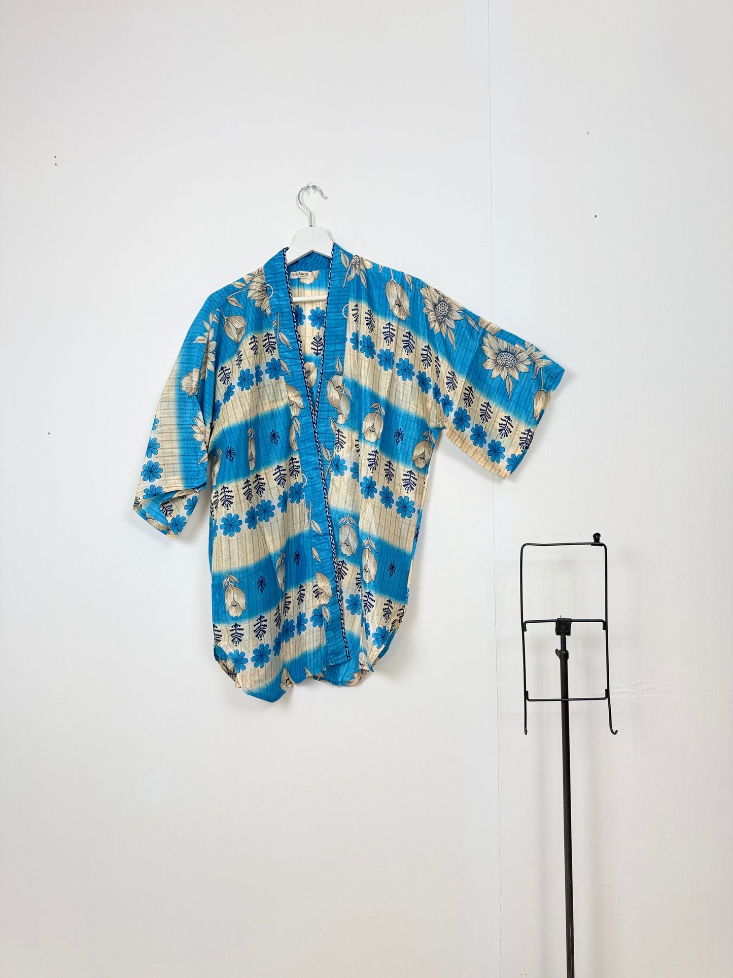 Vintage Saree Silk Trousers & Shirt Co-ordinated Set
