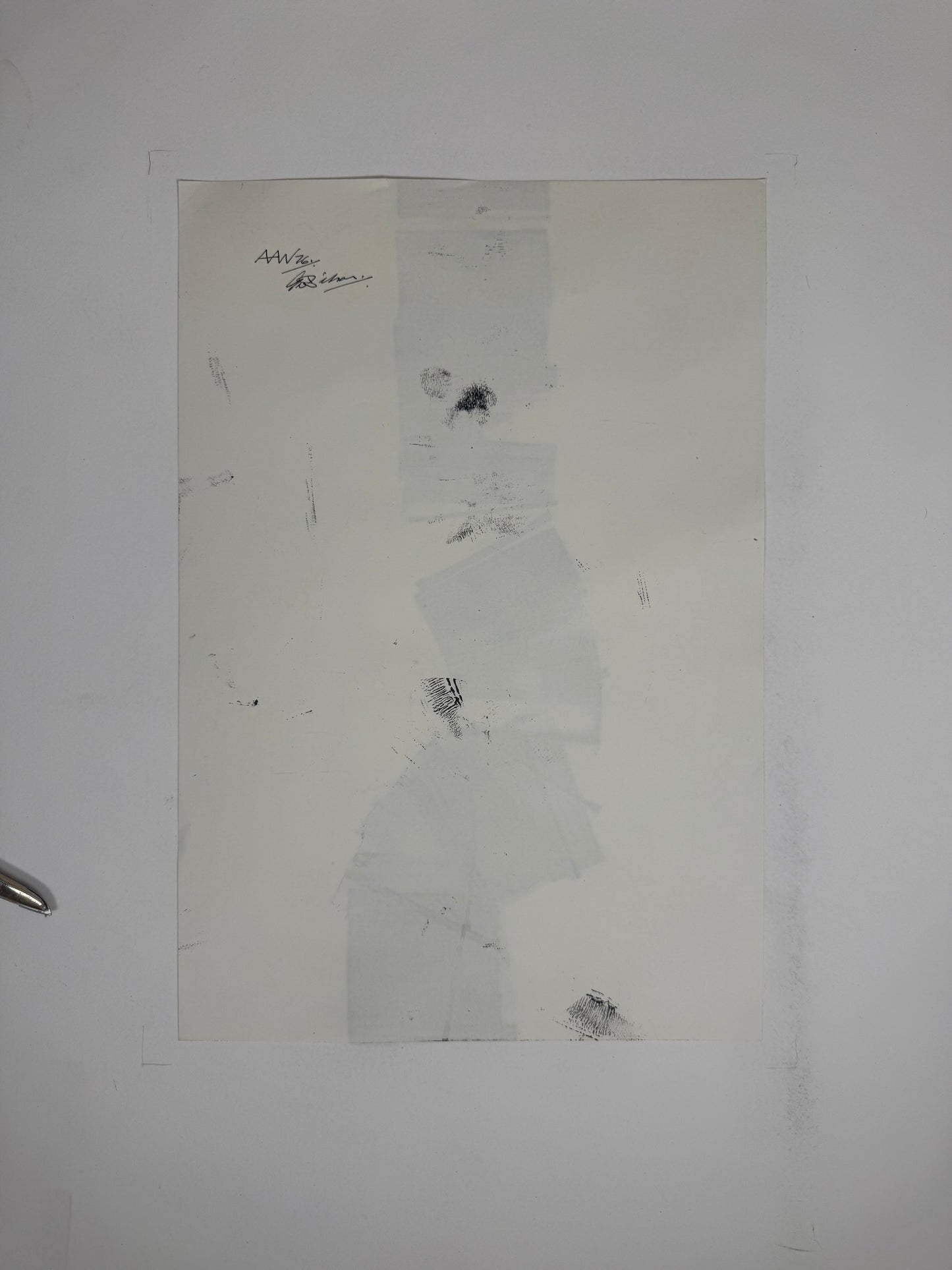 Monochromatic Original Artwork No.328 - ARTHUR ALLAN WILSON, Scottish | 1944-2024