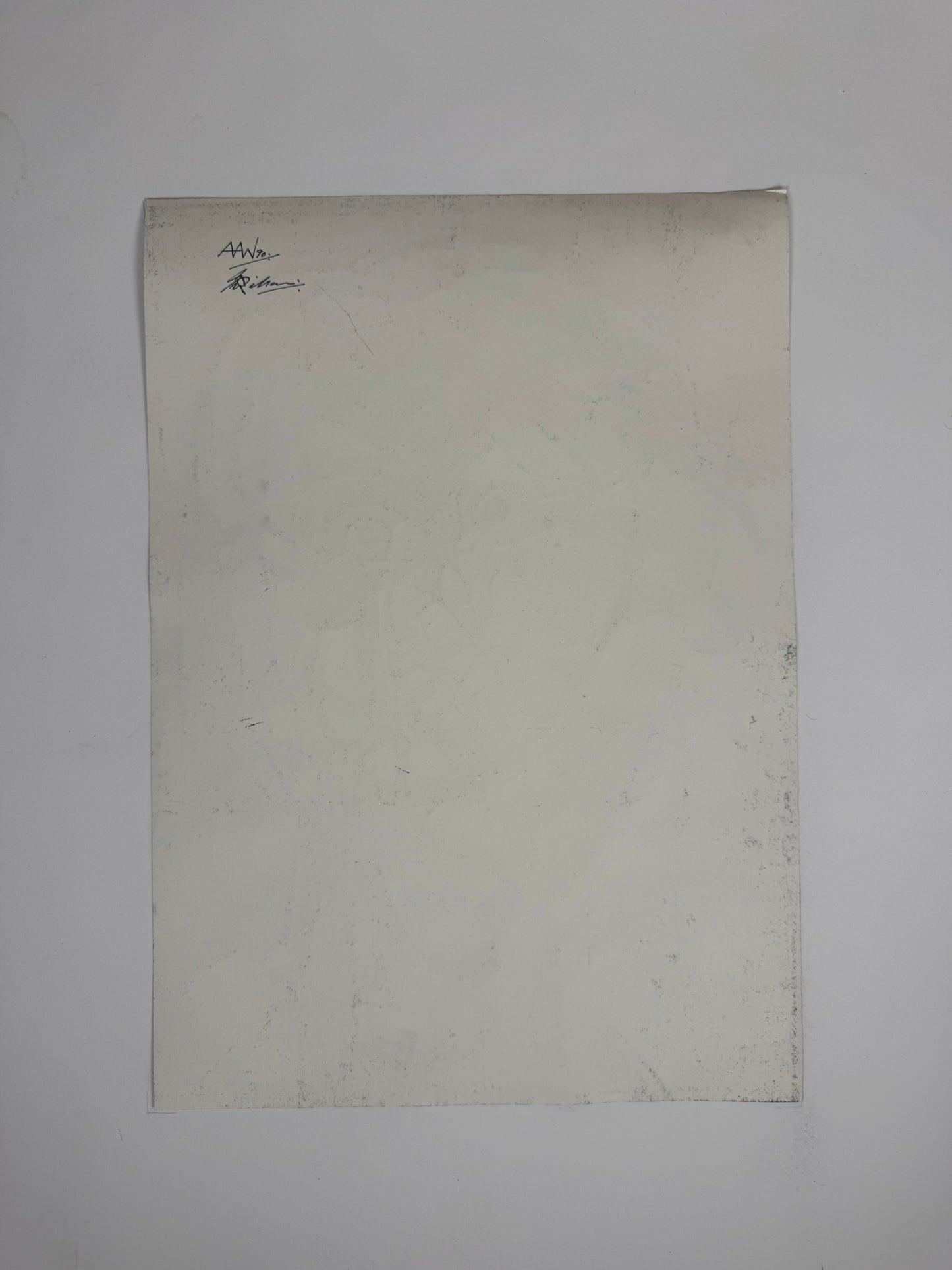 Monochromatic Original Artwork No.318 - ARTHUR ALLAN WILSON, Scottish | 1944-2024