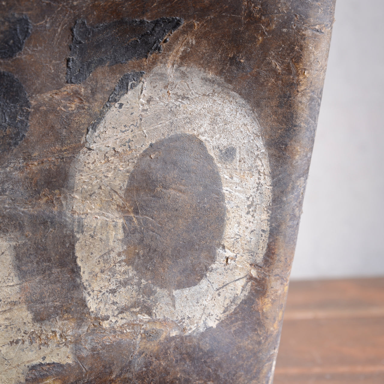 19th Century Buffalo Rawhide Mill Bucket - No 40