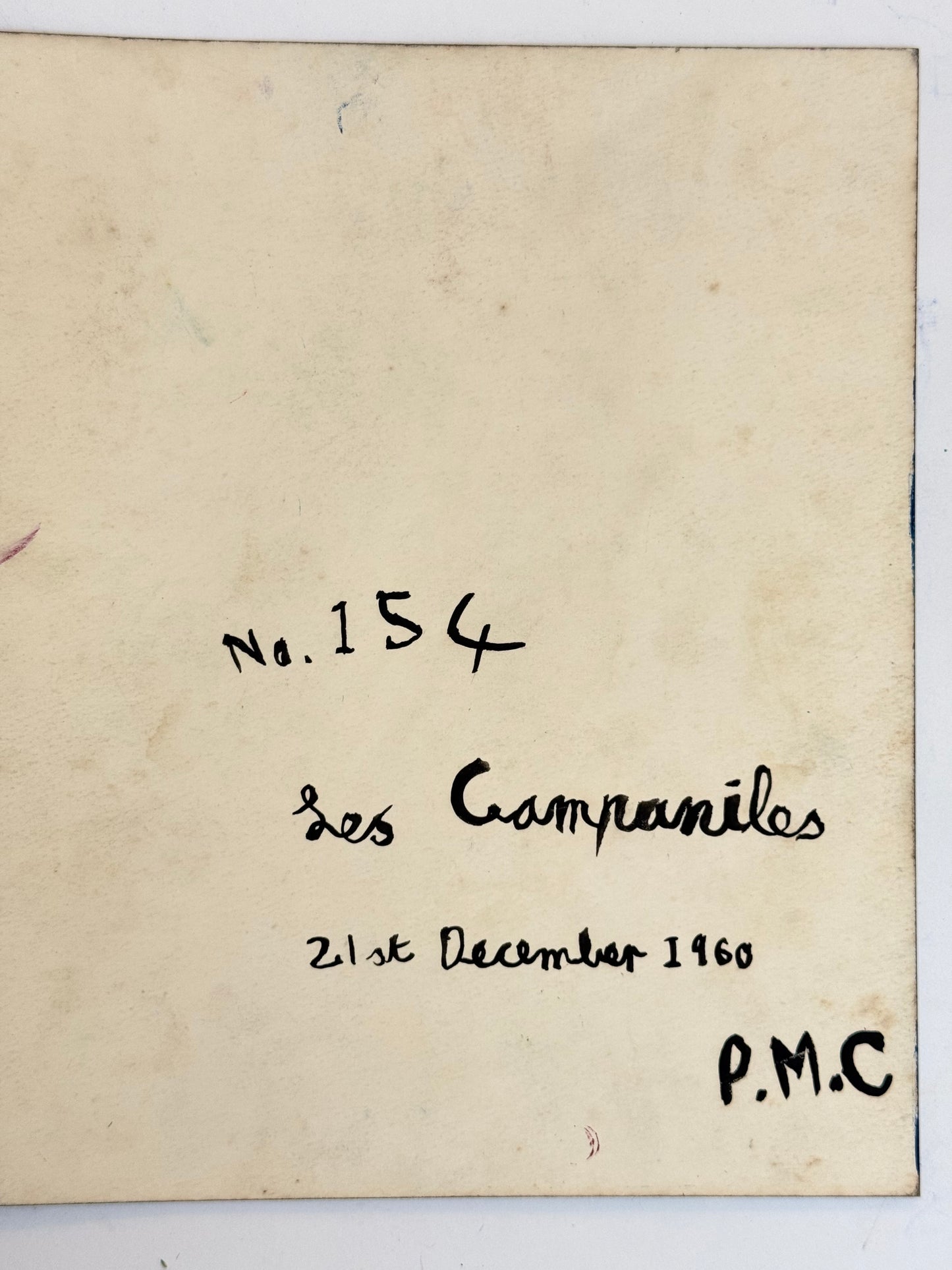 No. 154 Les Campaniles - PETER CROTTY, British | 1943-present