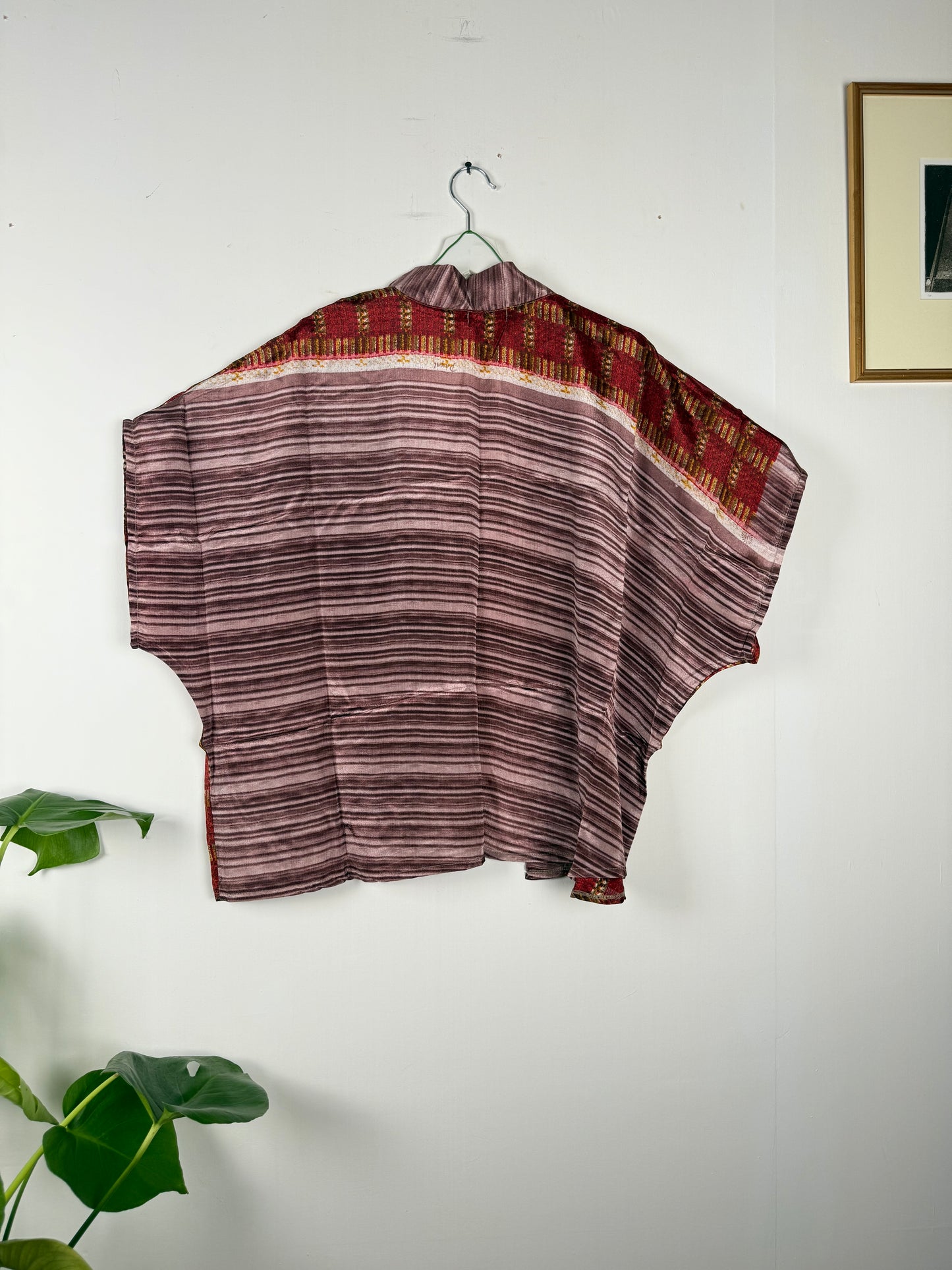 Vintage Saree Silk Shrug Blouse