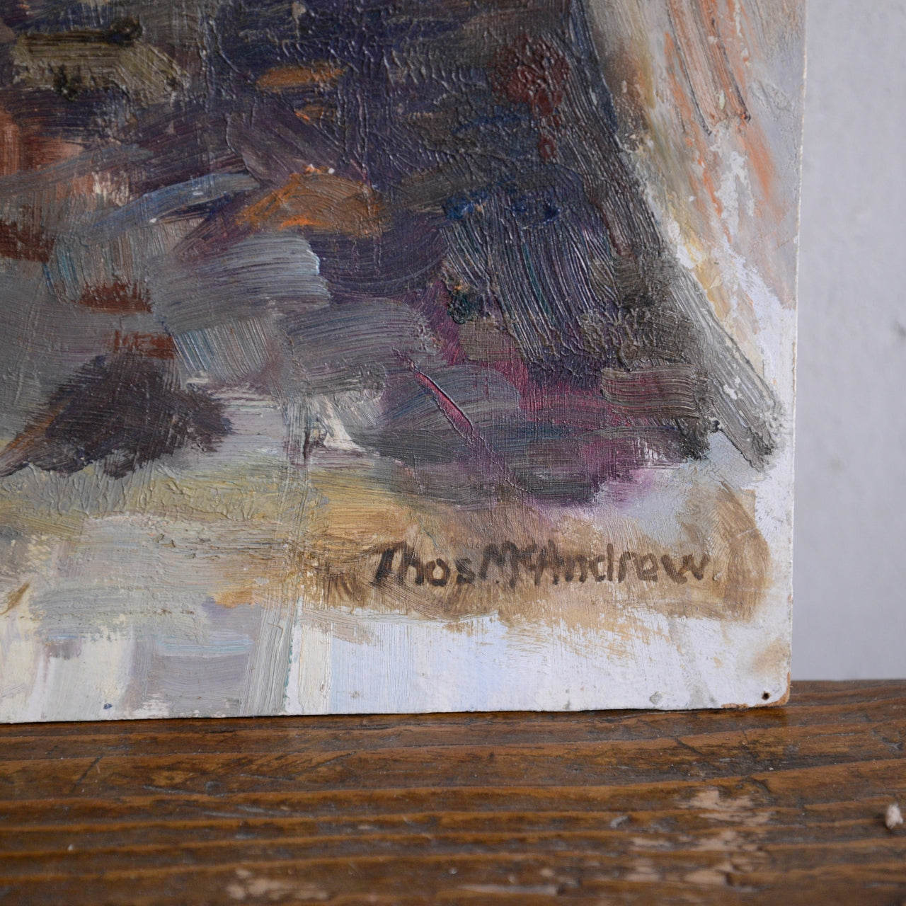 Old Cruck Barn, New Broughton Mills, Cumbria / Thomas "Thos" McAndrew, (C. Late 20th Century)