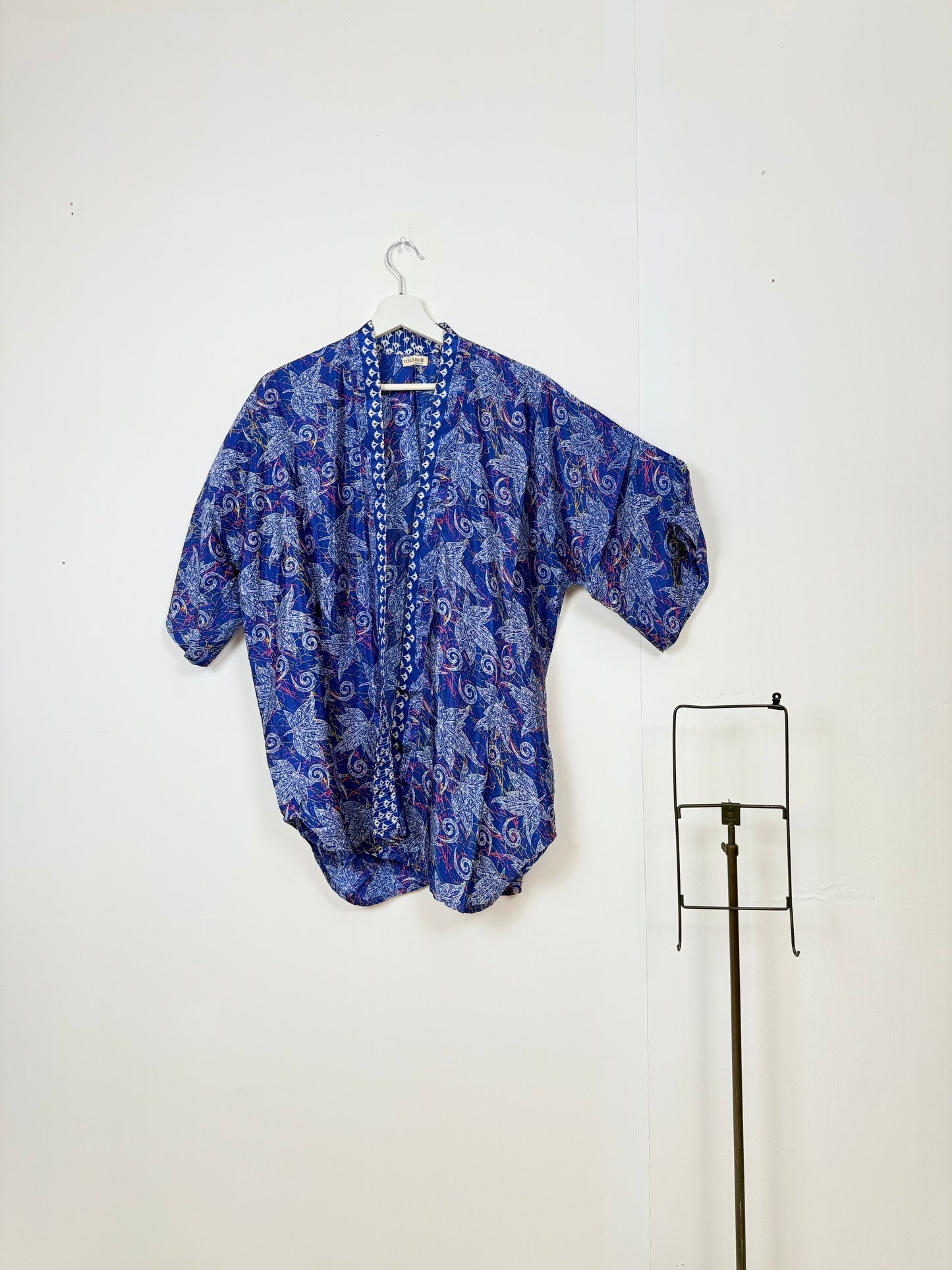 Vintage Saree Silk Trousers & Shirt Co-ordinated Set