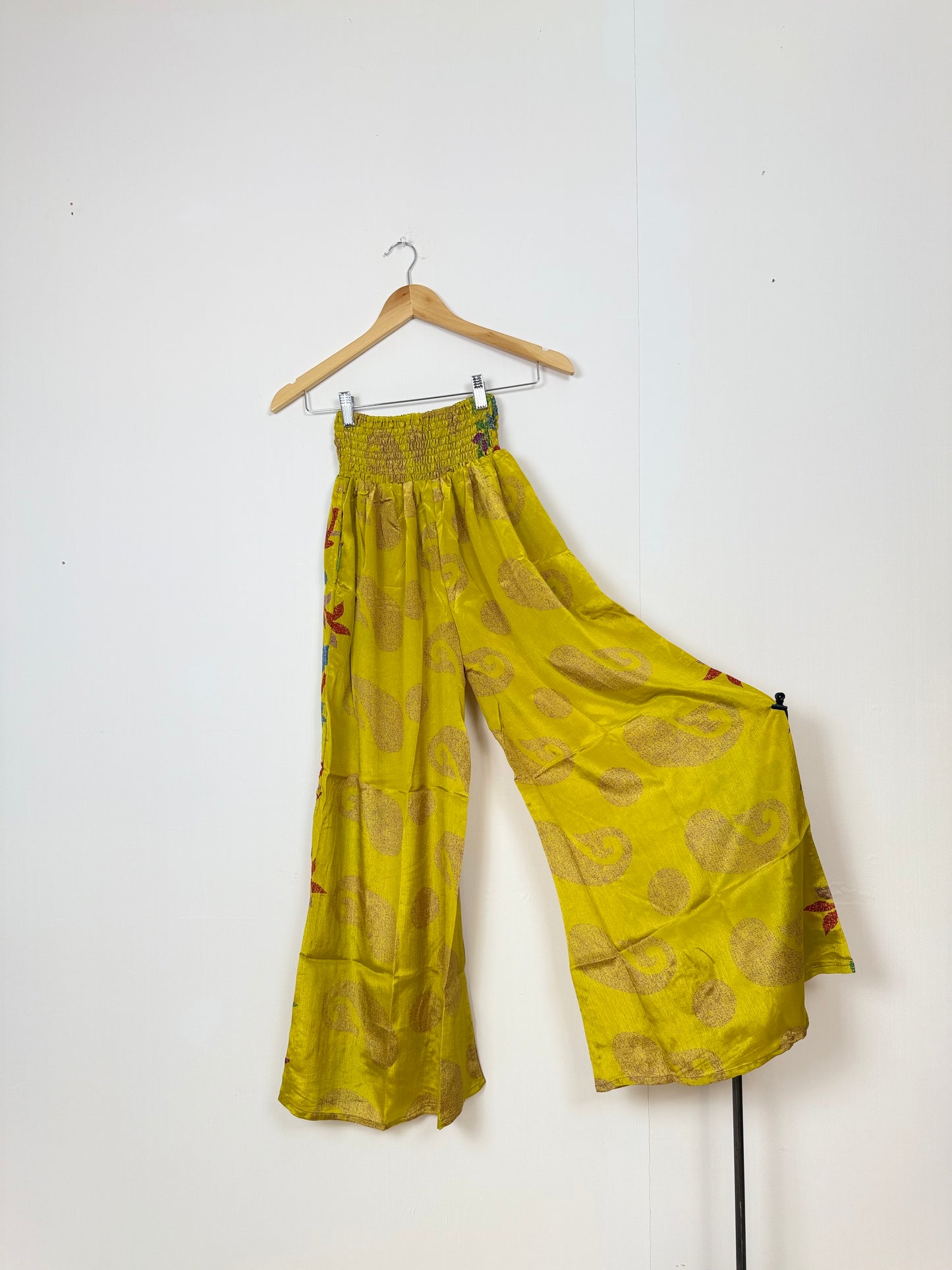 Vintage Saree Silk Trousers & Shirt Co-ordinated Set