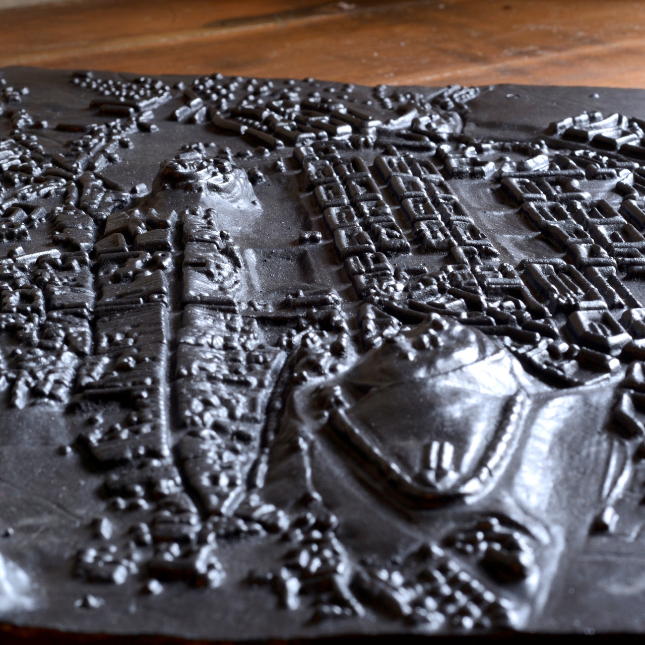 A Cast Iron Street Map of 1830s Edinburgh