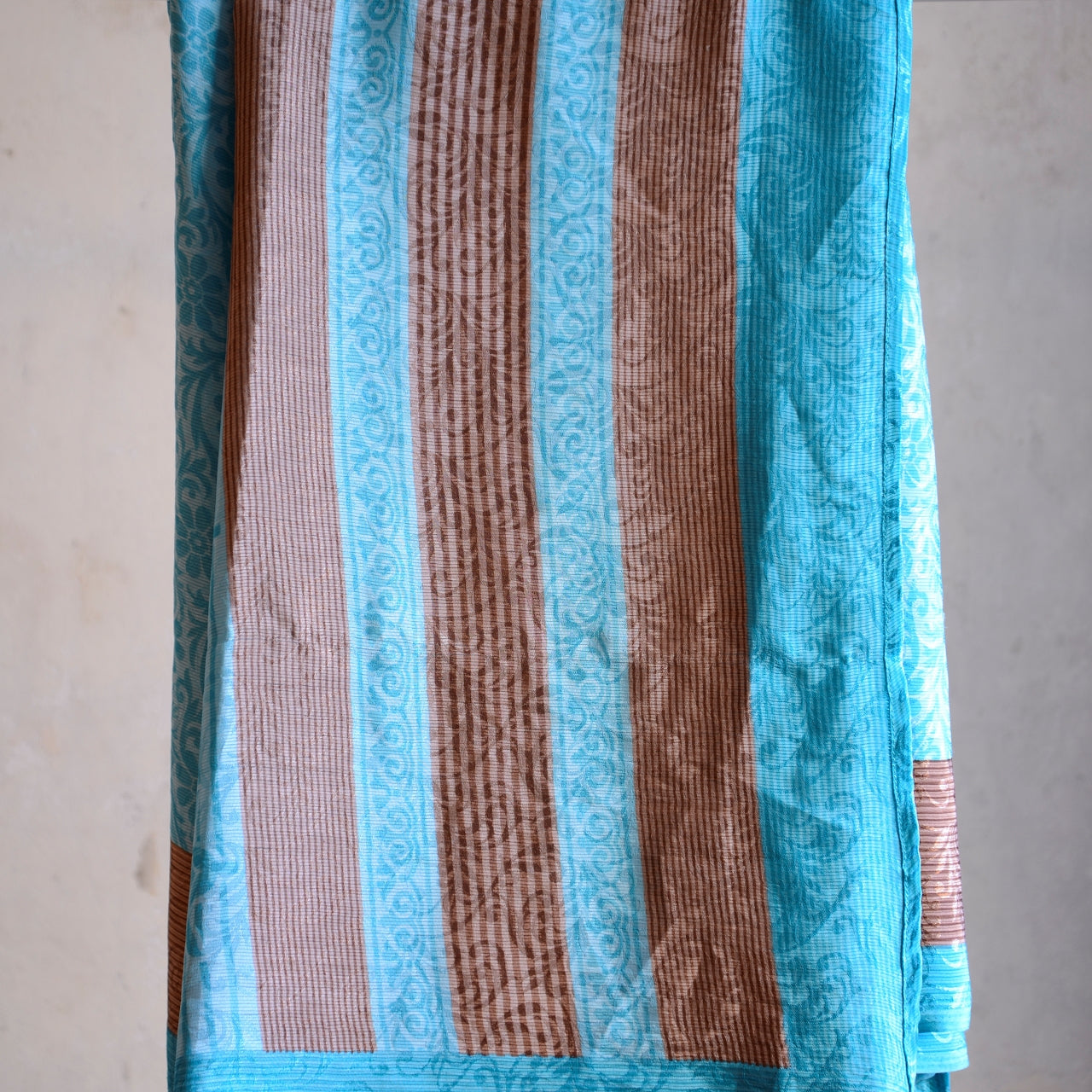 Vintage Pure Silk Saree Fabric