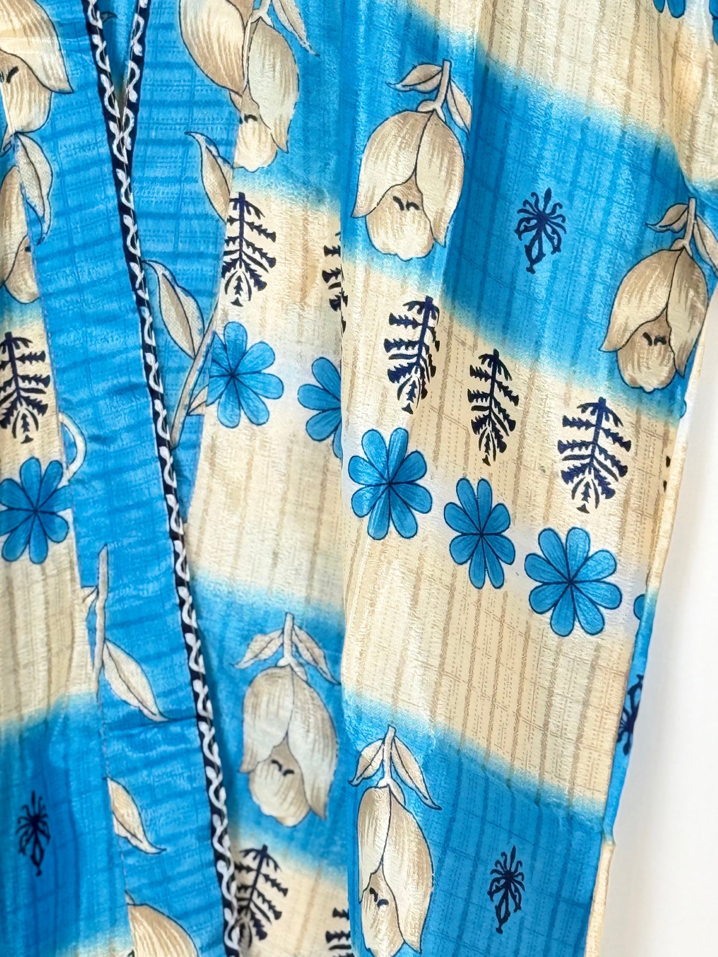 Vintage Saree Silk Trousers & Shirt Co-ordinated Set