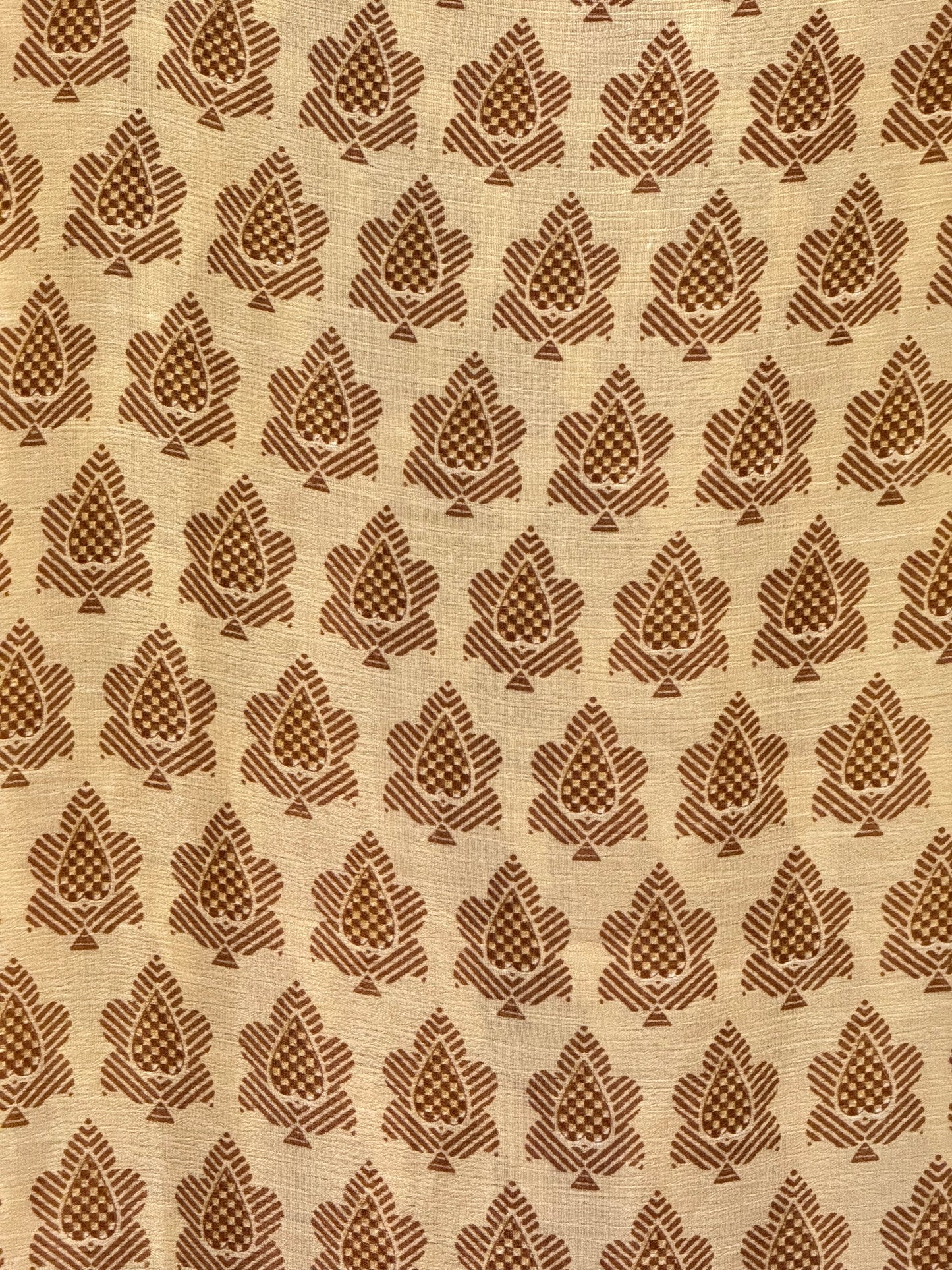 Vintage Pure Silk Saree Fabric