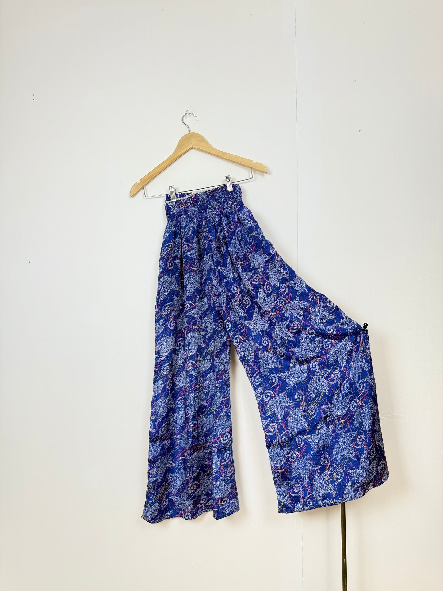 Vintage Saree Silk Trousers & Shirt Co-ordinated Set