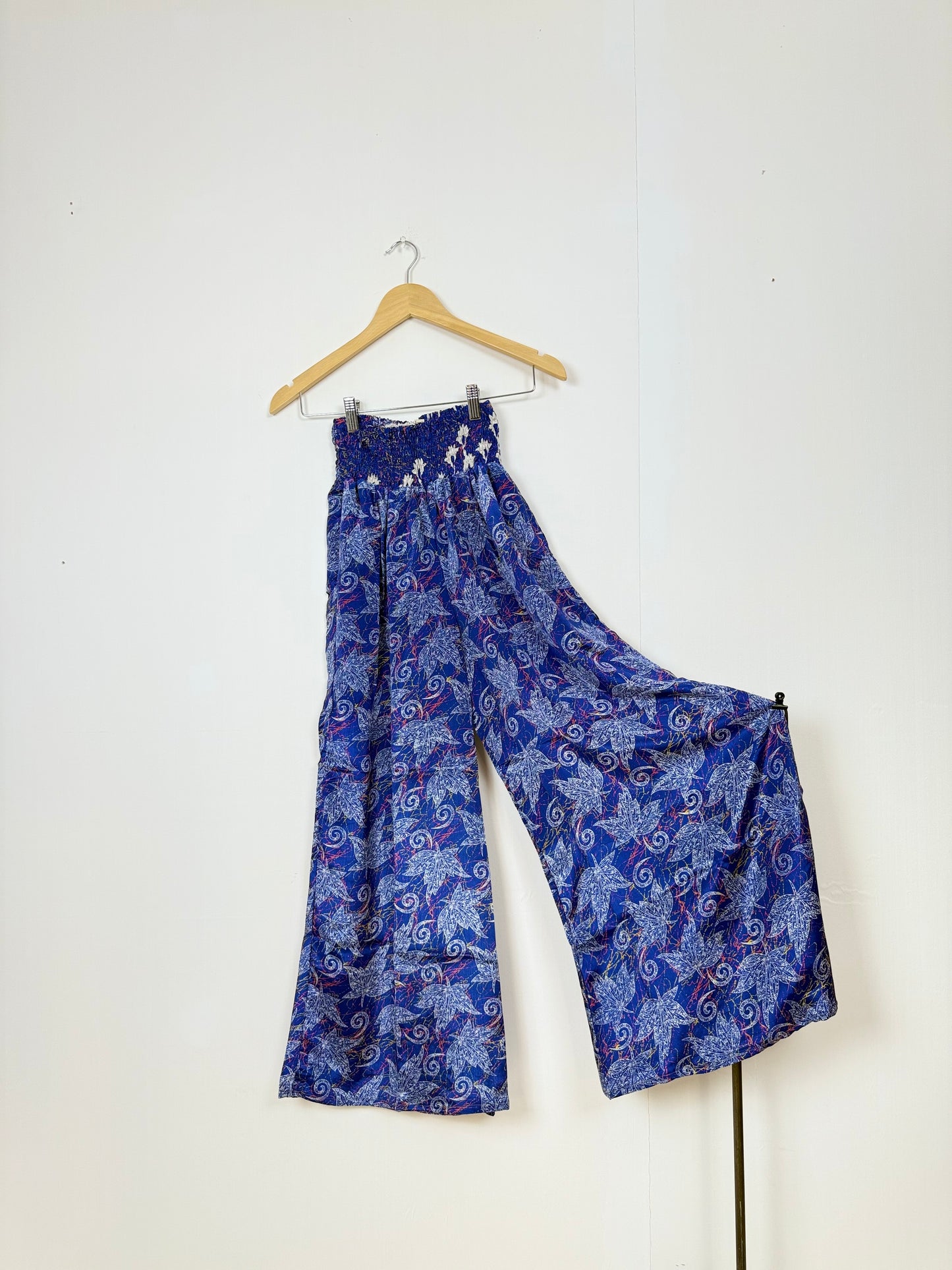 Vintage Saree Silk Trousers & Shirt Co-ordinated Set