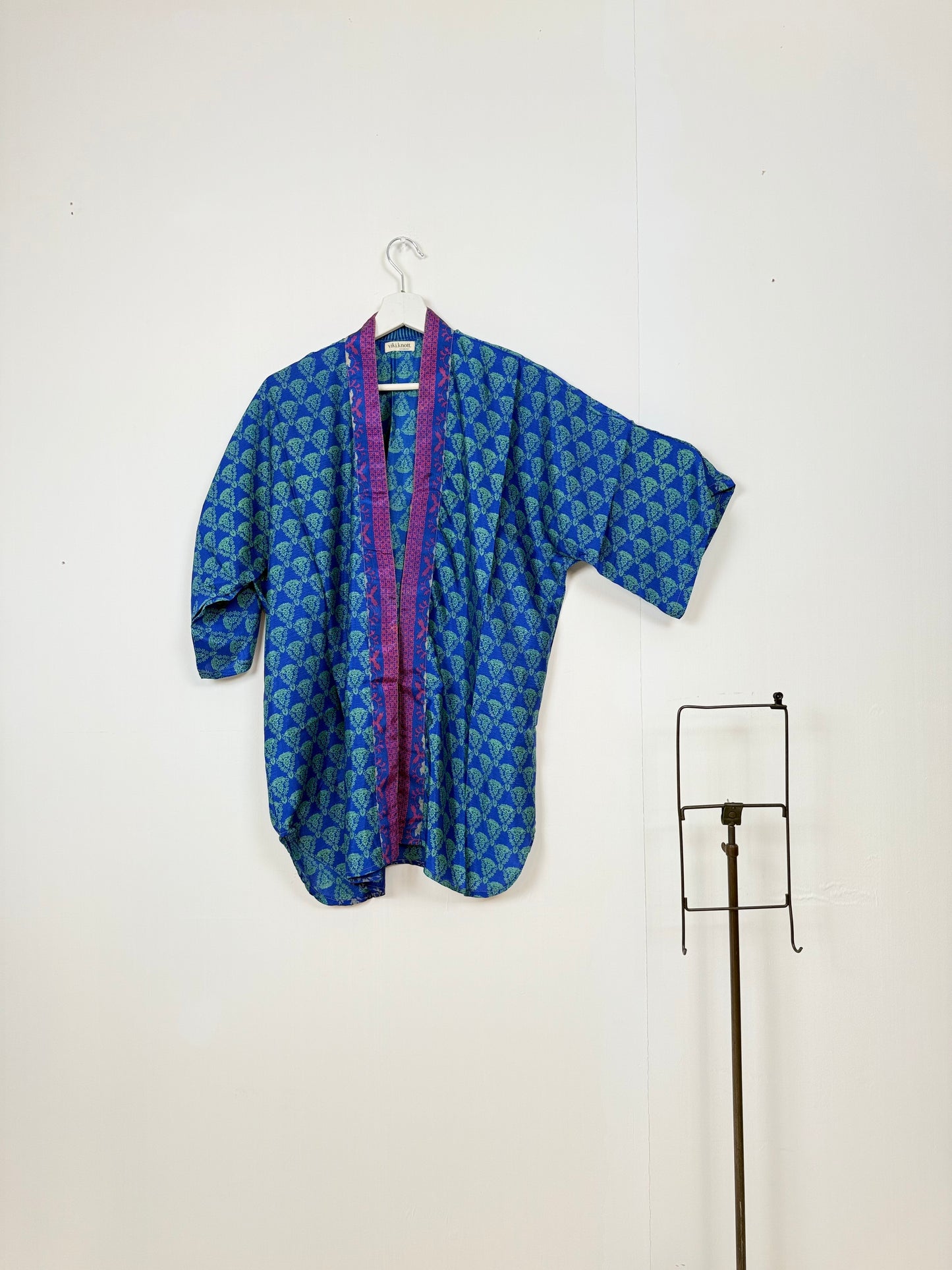 Vintage Saree Silk Trousers & Shirt Co-ordinated Set