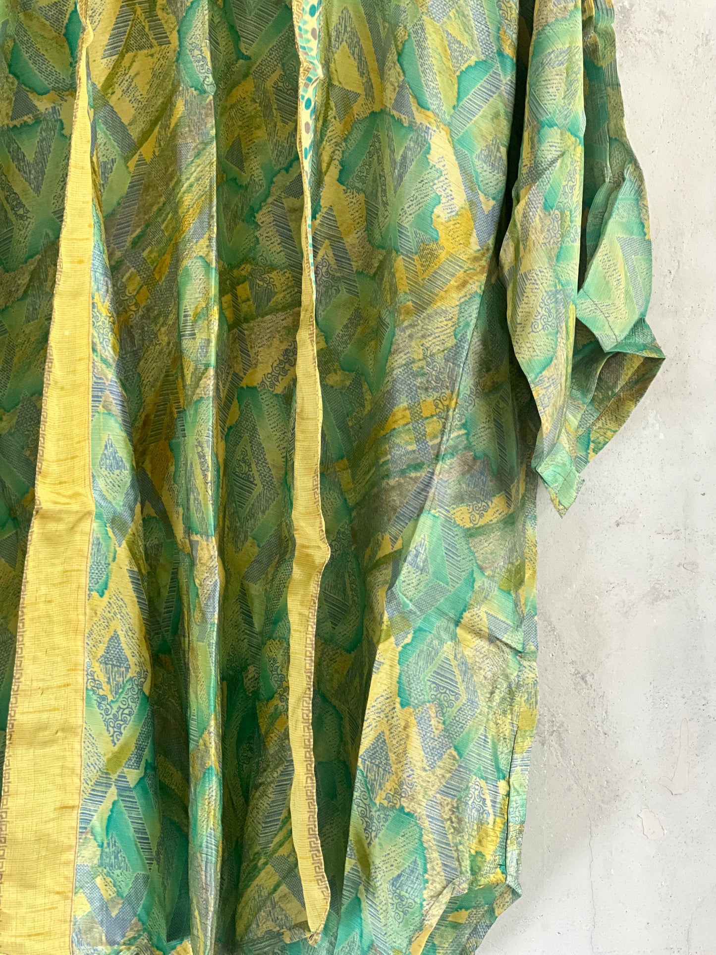 Vintage Saree Silk Trousers & Shirt Co-ordinated Set