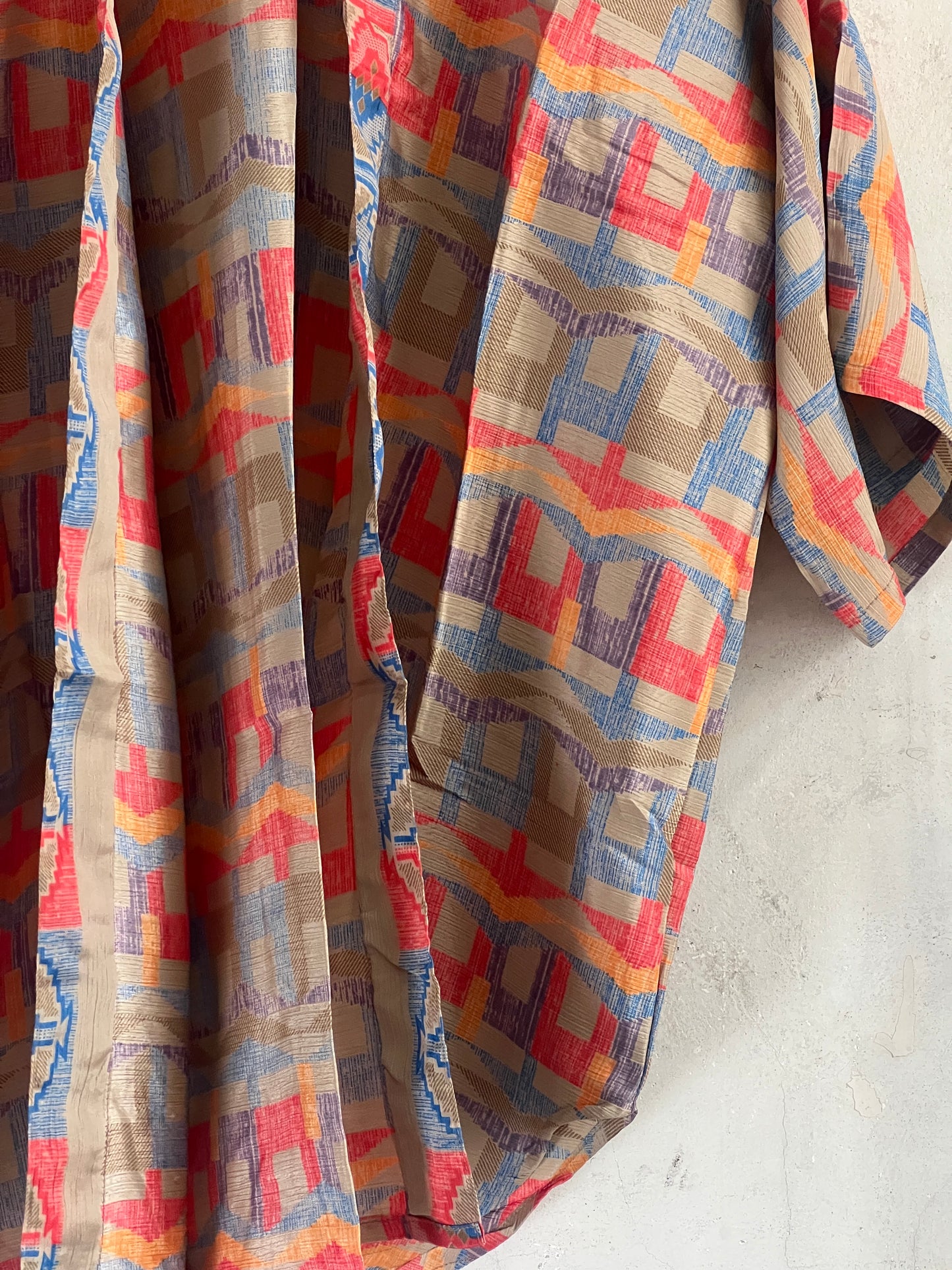 Vintage Saree Silk Trousers & Shirt Co-ordinated Set