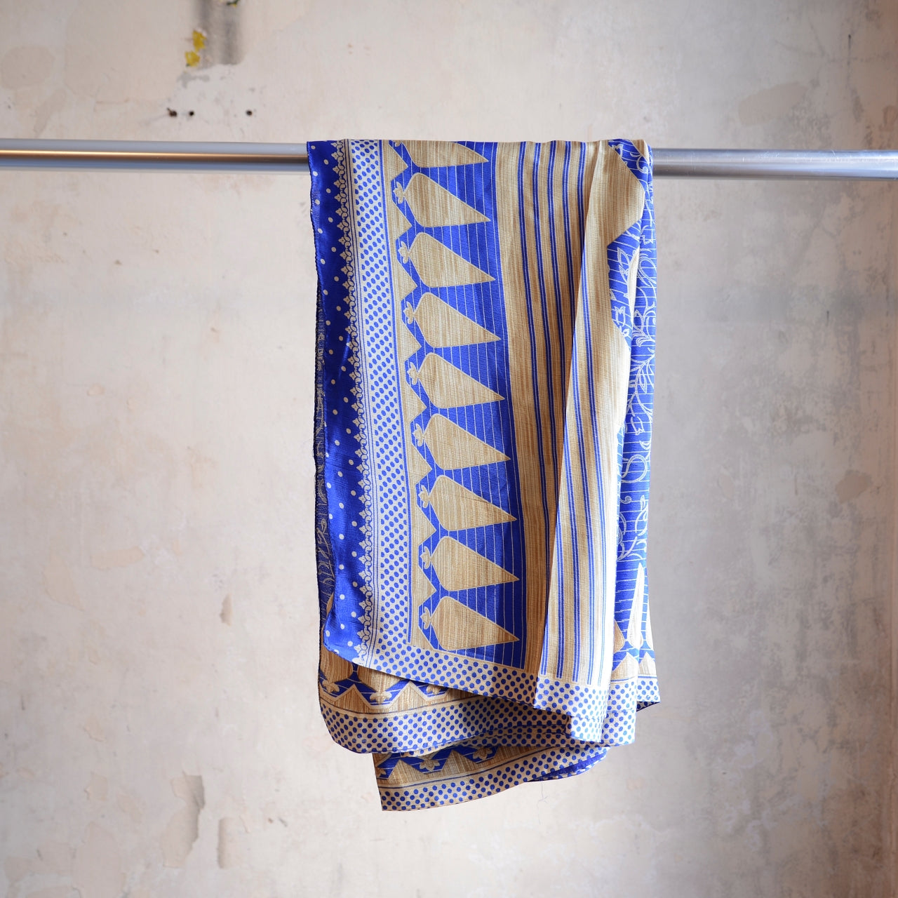 Vintage Pure Silk Saree Fabric
