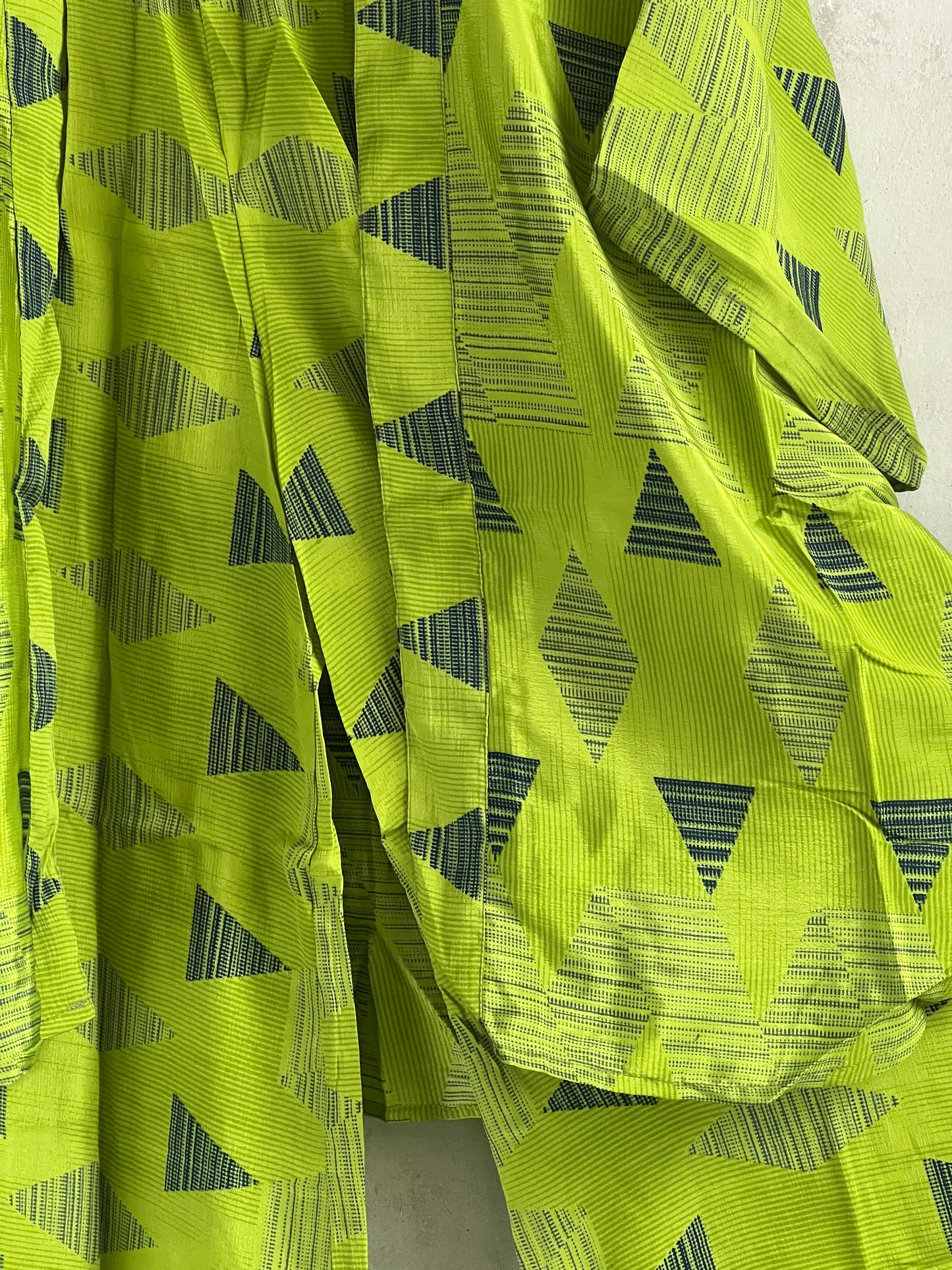 Vintage Saree Silk Trousers & Shirt Co-ordinated Set