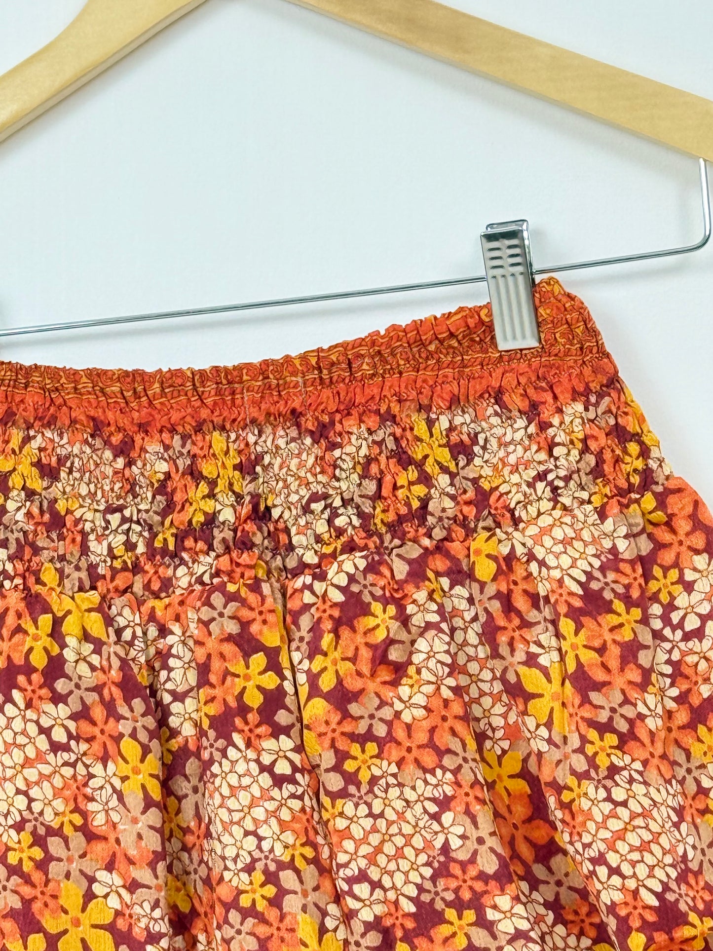 Vintage Saree Silk Trousers & Shirt Co-ordinated Set
