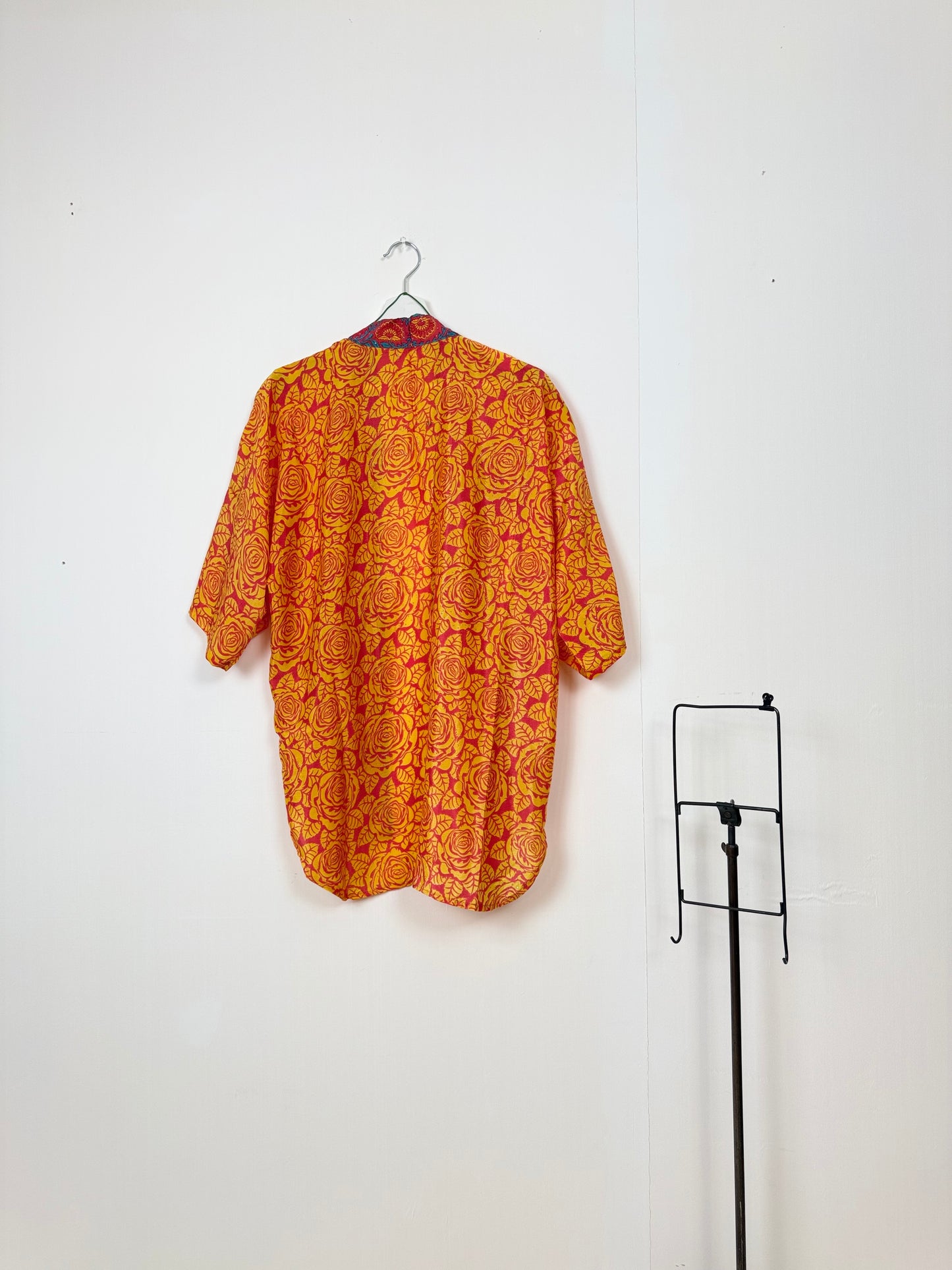 Vintage Saree Silk Trousers & Shirt Co-ordinated Set