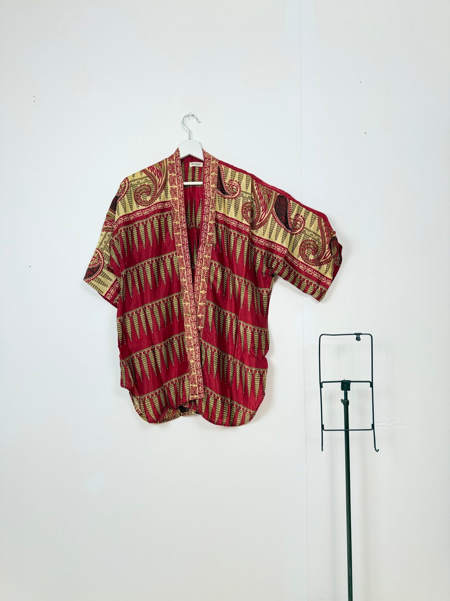 Vintage Saree Silk Trousers & Shirt Co-ordinated Set