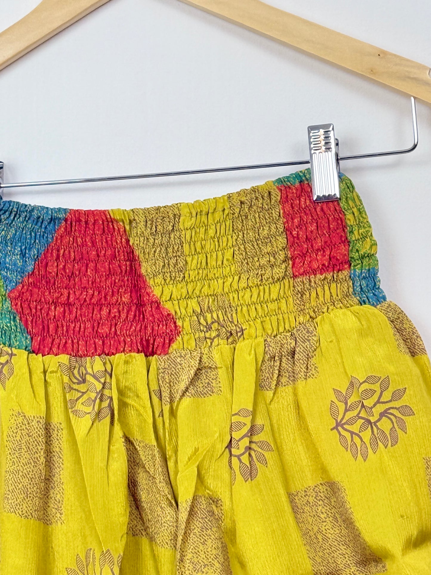 Vintage Saree Silk Trousers & Shirt Co-ordinated Set